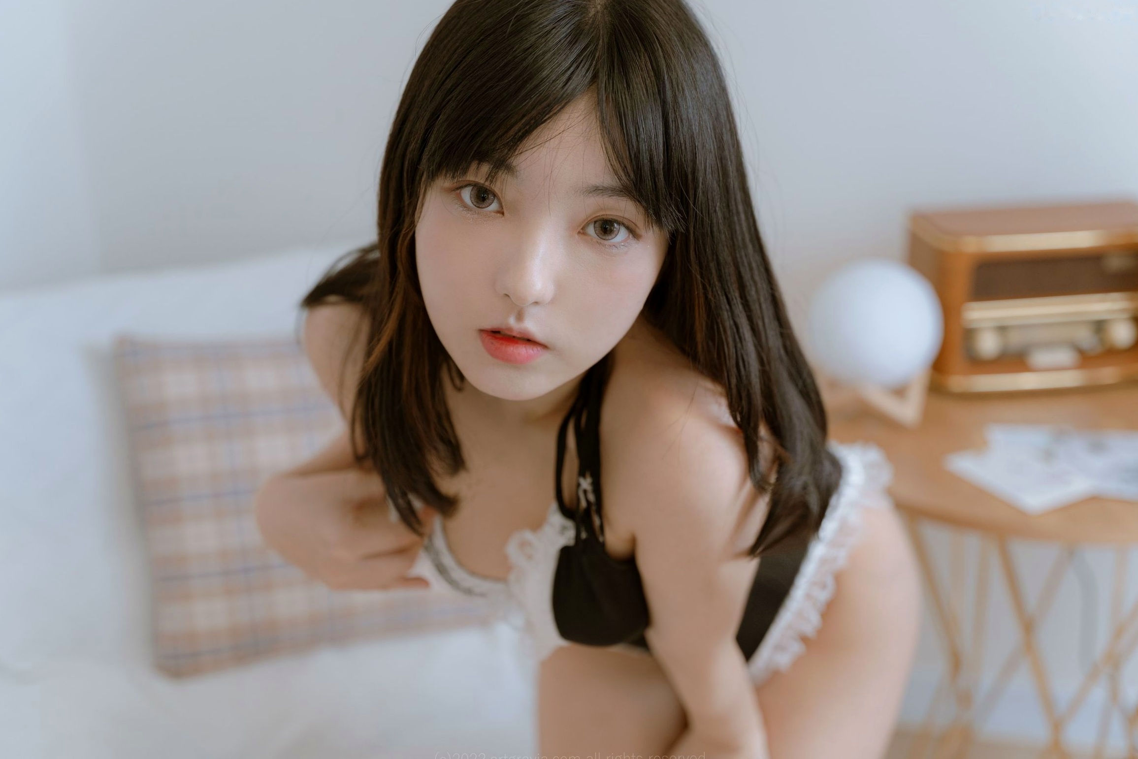 Gallery - 韩国美女-Hansom-黑色内衣白色内衣爆乳-ArtGravia-389 女神私房照_秀色女神 - image 20