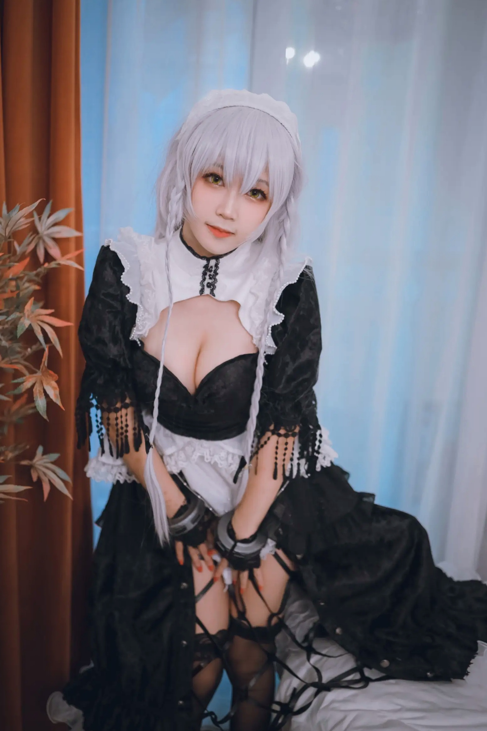 Gallery - 流年不停_w - 碧蓝航线 赫敏 COSPLAY 精致女仆装私房照 娇俏诱惑美图 [32P]角色扮演私房照诱惑性感女仆 女神私房照_秀色女神 - image 1