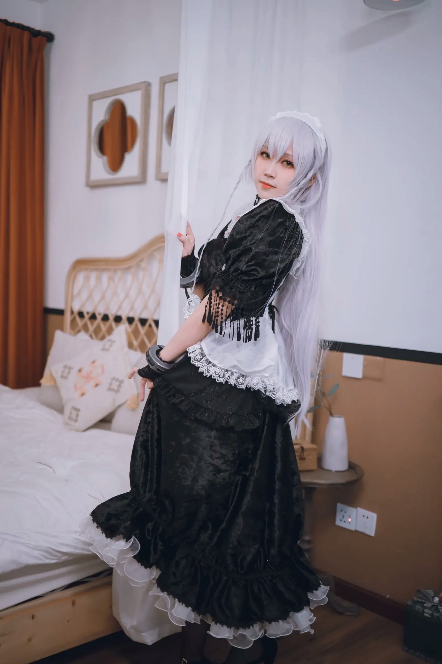 Gallery - 流年不停_w - 碧蓝航线 赫敏 COSPLAY 精致女仆装私房照 娇俏诱惑美图 [32P]角色扮演私房照诱惑性感女仆 女神私房照_秀色女神 - image 8