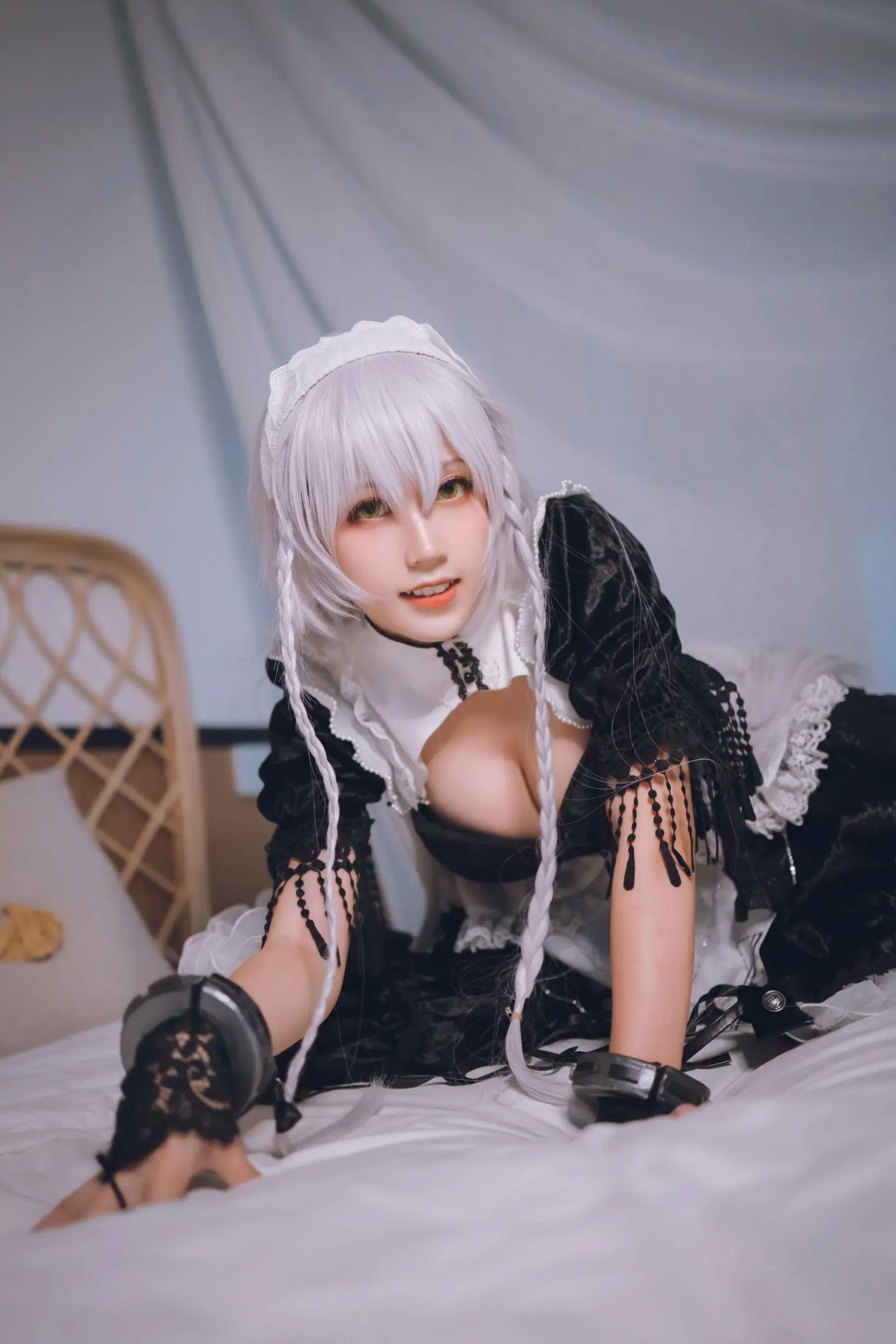 Gallery - 流年不停_w - 碧蓝航线 赫敏 COSPLAY 精致女仆装私房照 娇俏诱惑美图 [32P]角色扮演私房照诱惑性感女仆 女神私房照_秀色女神 - image 13
