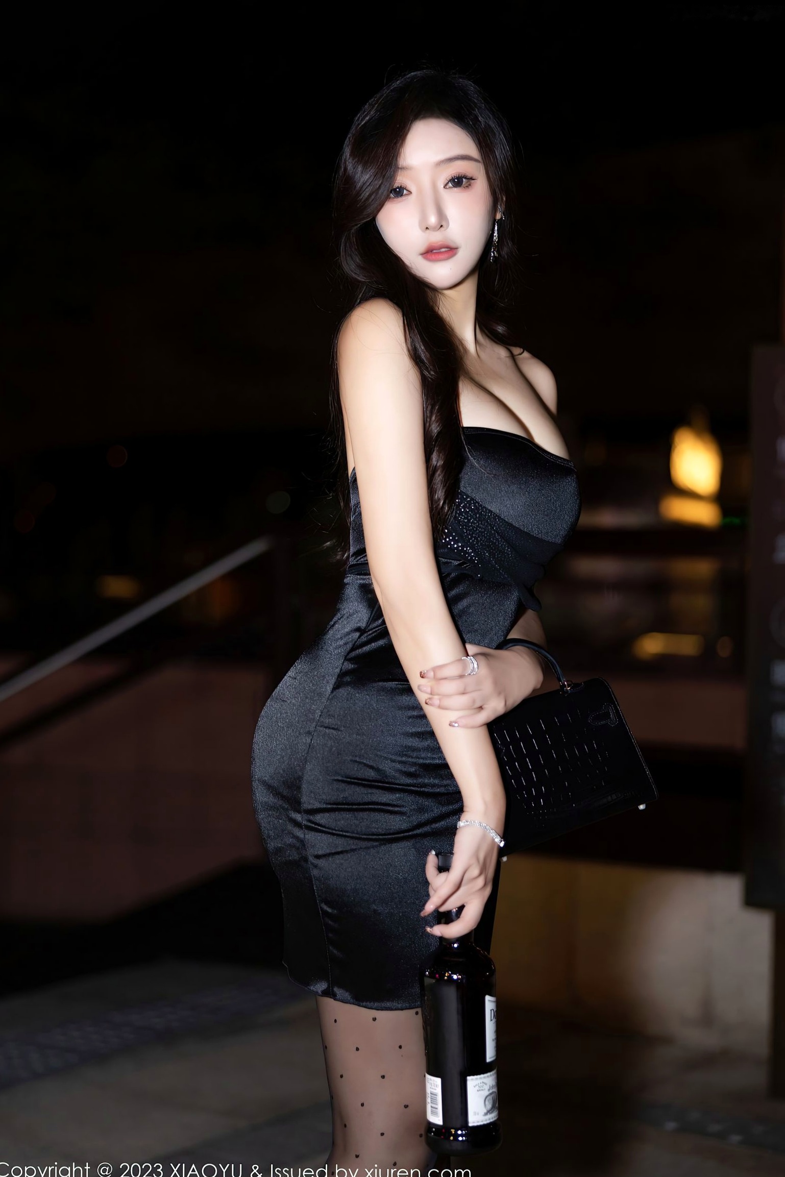 Gallery - 王馨瑶Yanni性感私房写真：黑色紧身礼服与兔女郎装束，诱惑丝袜美腿大尺度，XiaoYu语画界 - Painting World 高清美图语画界 - Painting World 性感诱惑丝袜美腿大尺度 女神私房照_秀色女神 - image 31