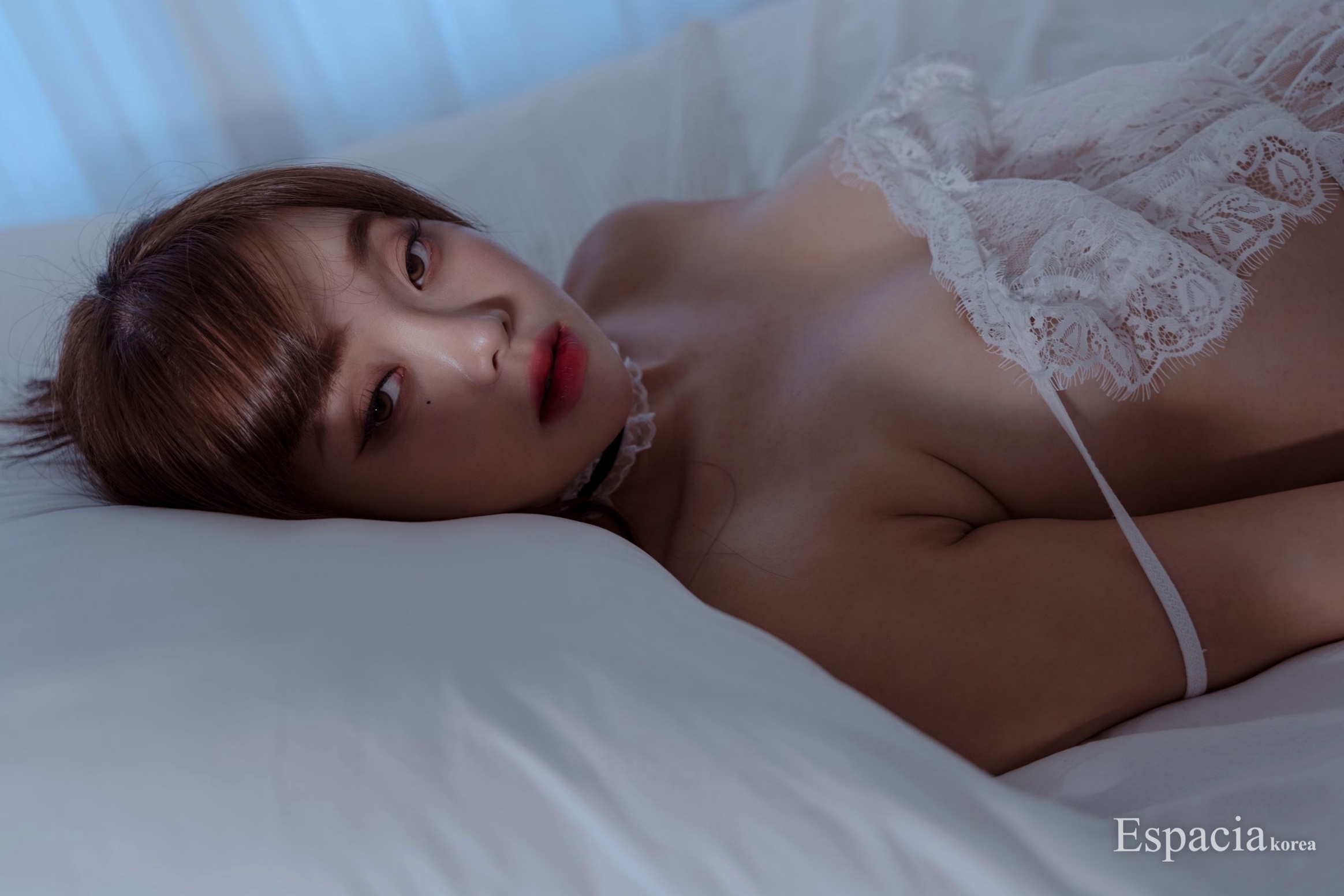 Gallery - 韩国美女Inah楼梯间极致诱惑，透视情趣女仆装私房大尺度写真-Espacia-Korea-EHC-140韩国女仆性感诱惑私房照 女神私房照_秀色女神 - image 37