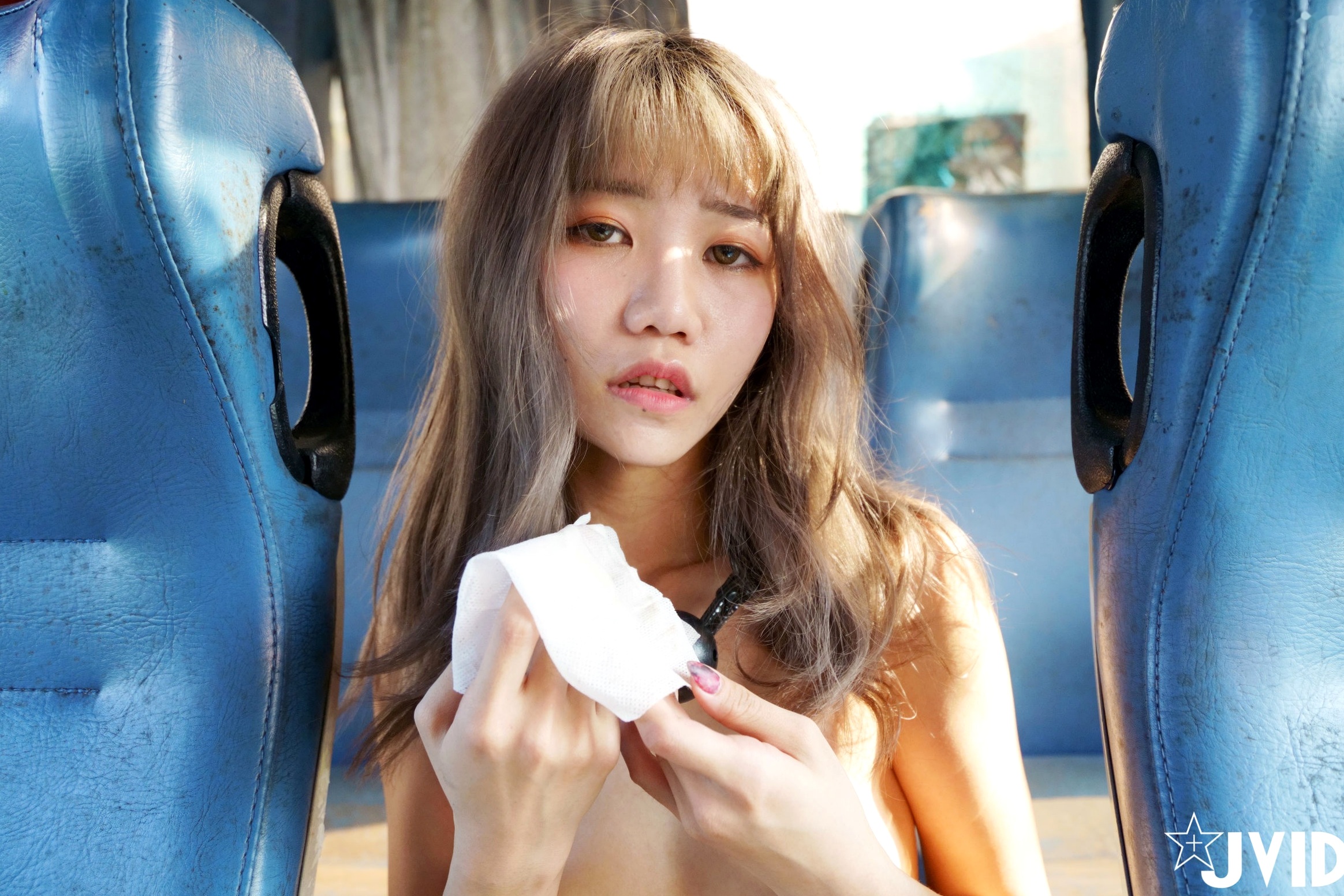 Gallery - JVID-伊芙蝶-真实公车角色扮演，极致诱惑大尺度处女丧失回忆录-2021.06.25JVID性感诱惑大尺度角色扮演 女神私房照_秀色女神 - image 185