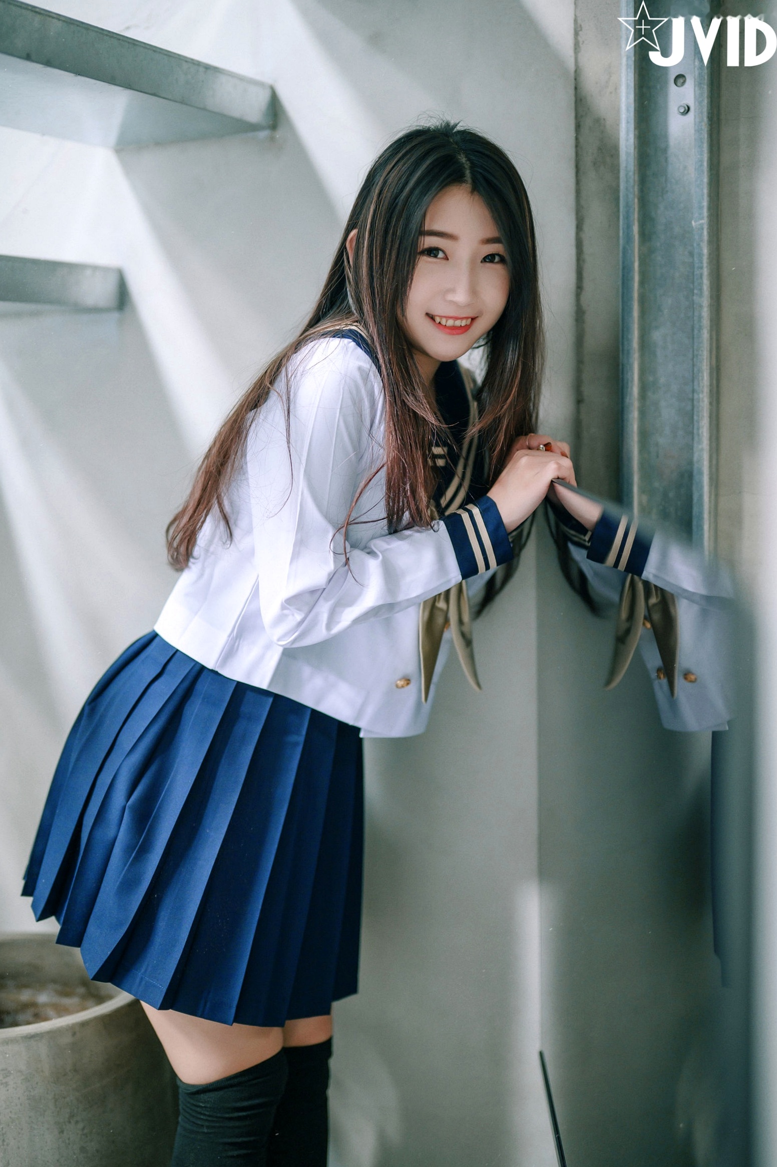 Gallery - JVID-肉包Mini-放课后的特殊打工服务-甜美卧室私房-蕾丝内衣过膝袜诱惑-2022.06.06JVID童颜巨乳私房照性感诱惑内衣 女神私房照_秀色女神 - image 26