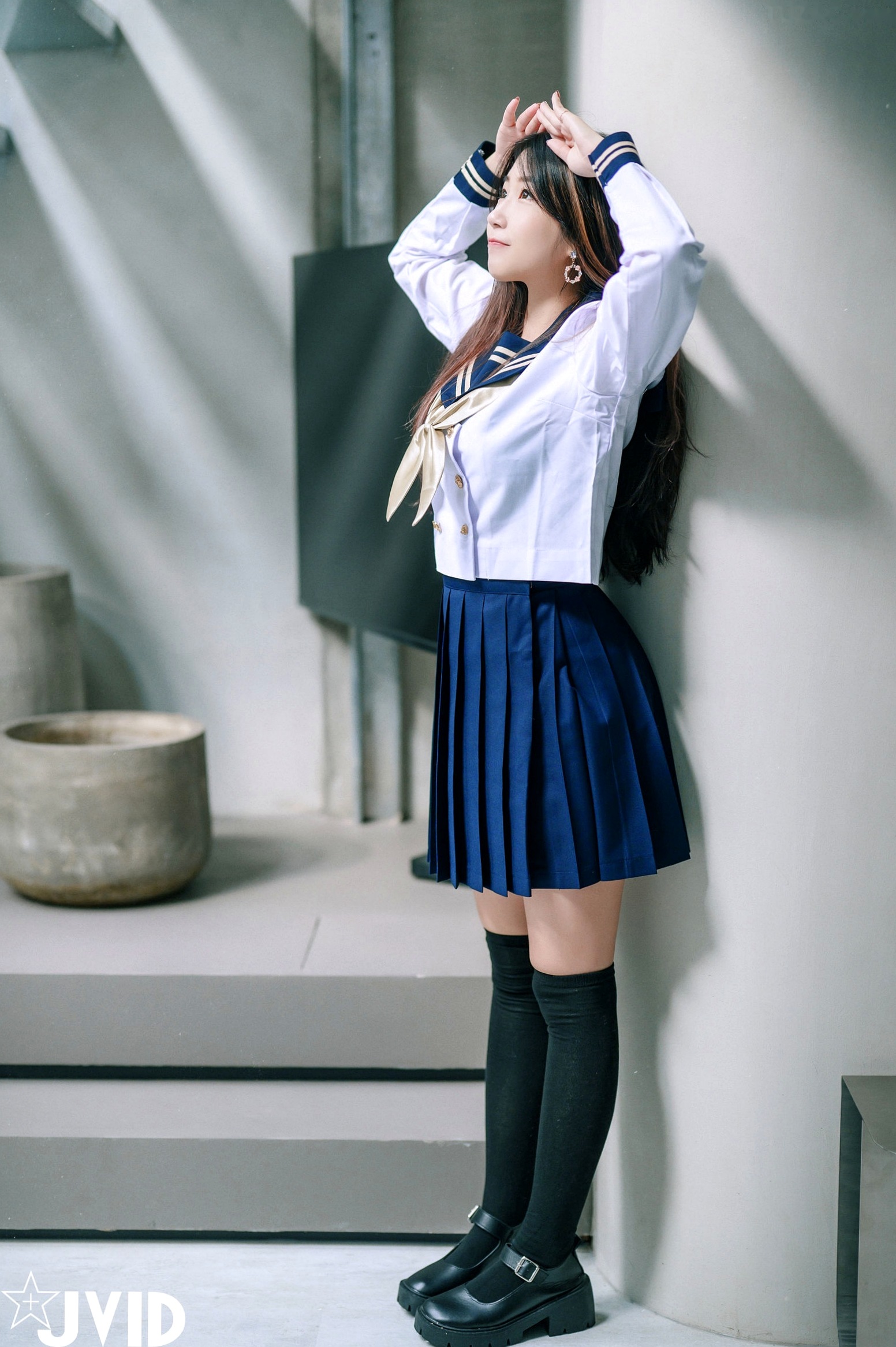 Gallery - JVID-肉包Mini-放课后的特殊打工服务-甜美卧室私房-蕾丝内衣过膝袜诱惑-2022.06.06JVID童颜巨乳私房照性感诱惑内衣 女神私房照_秀色女神 - image 29