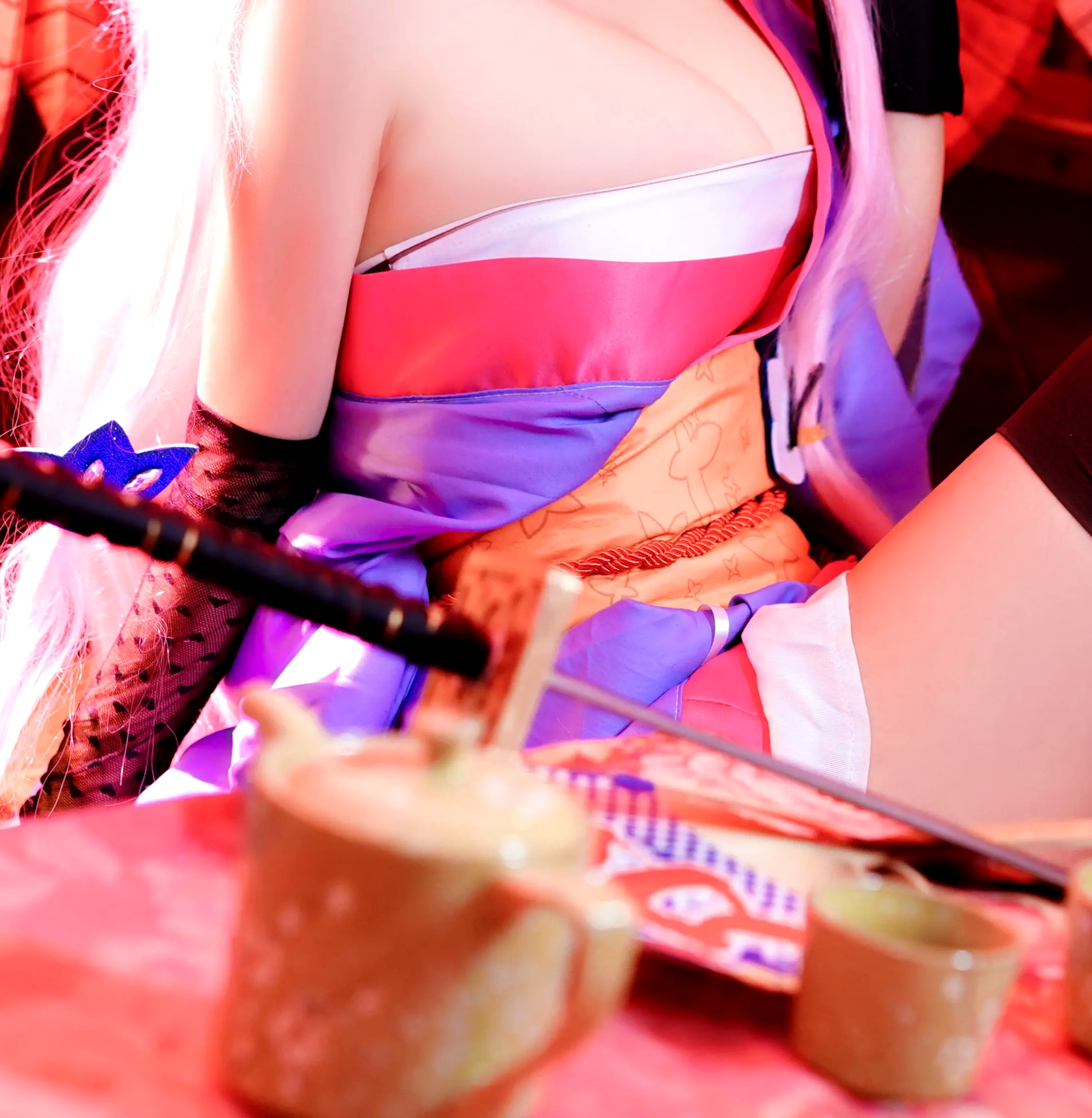 Gallery - Cosplay日奈娇 - 碧蓝幻想 娜露梅亚 唯美和风写真 [38P]角色扮演萌系萝莉和服 女神私房照_秀色女神 - image 15
