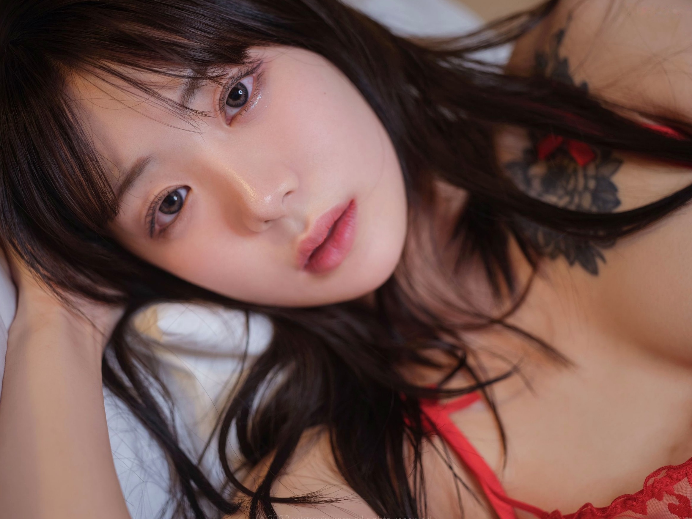 Gallery - 韩国美女Wuyo私房照：ArtGravia-393期，红粉蕾丝诱惑，湿身手铐视觉大片性感诱惑湿身韩国私房照 女神私房照_秀色女神 - image 66