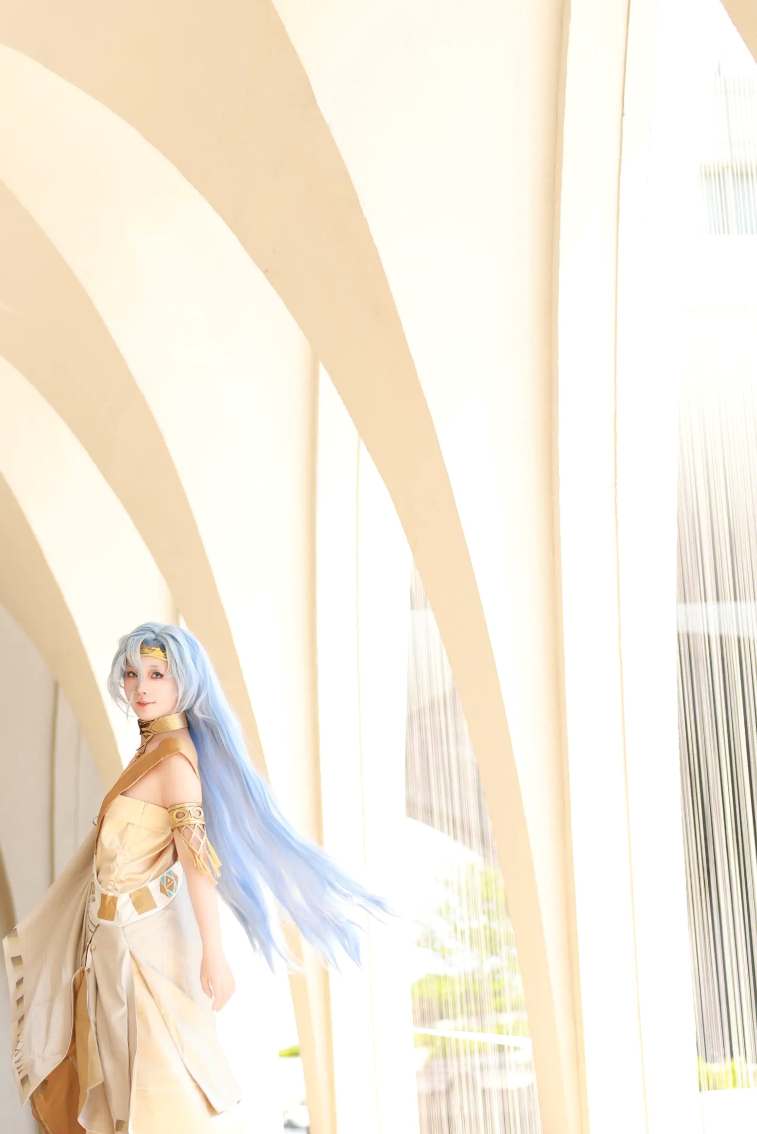Gallery - G44不会受伤丨重返未来1999 37角色绝美Cosplay丨治愈系海边沙滩外拍唯美写真 [35P]角色扮演治愈系户外气质 女神私房照_秀色女神 - image 1
