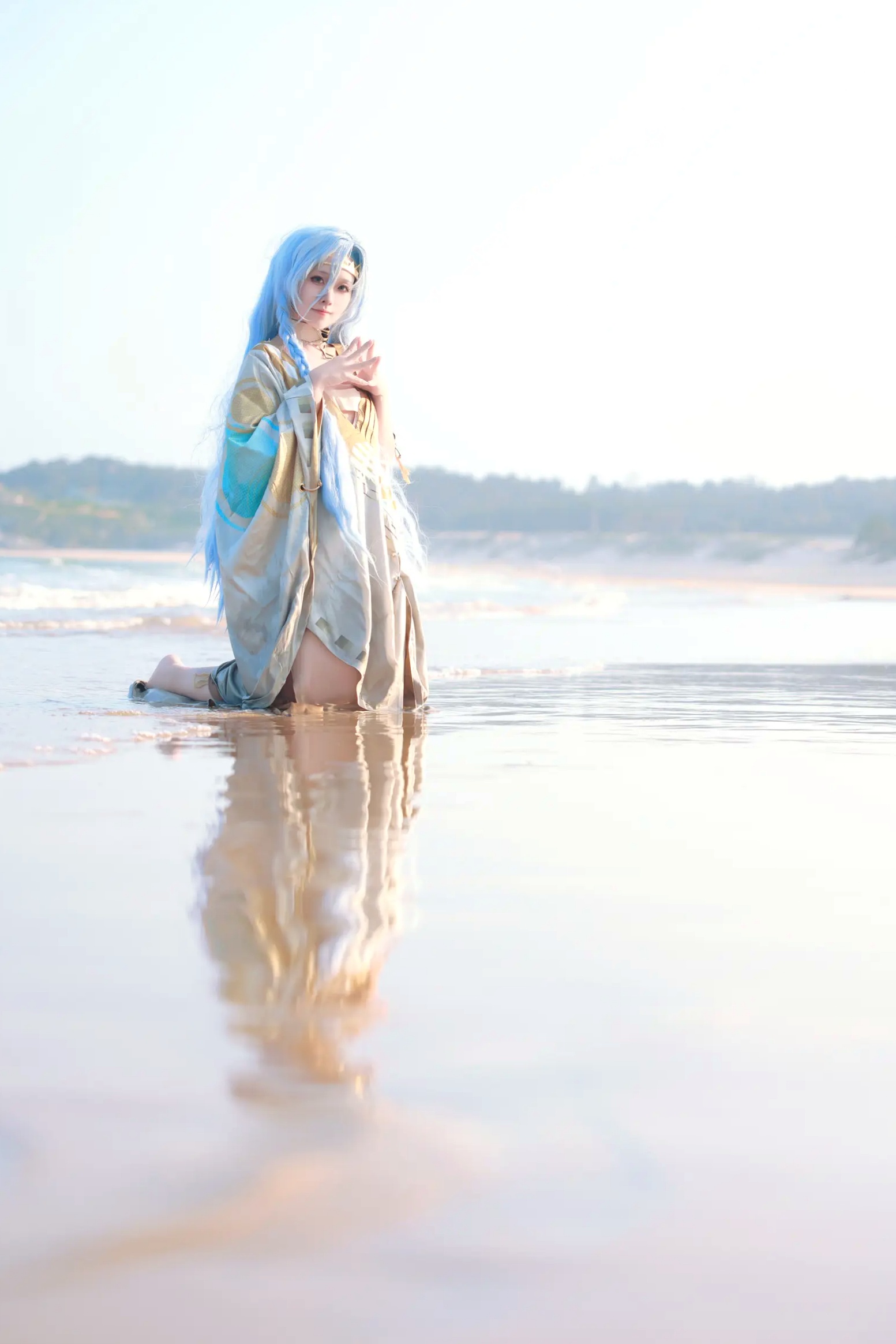 Gallery - G44不会受伤丨重返未来1999 37角色绝美Cosplay丨治愈系海边沙滩外拍唯美写真 [35P]角色扮演治愈系户外气质 女神私房照_秀色女神 - image 22