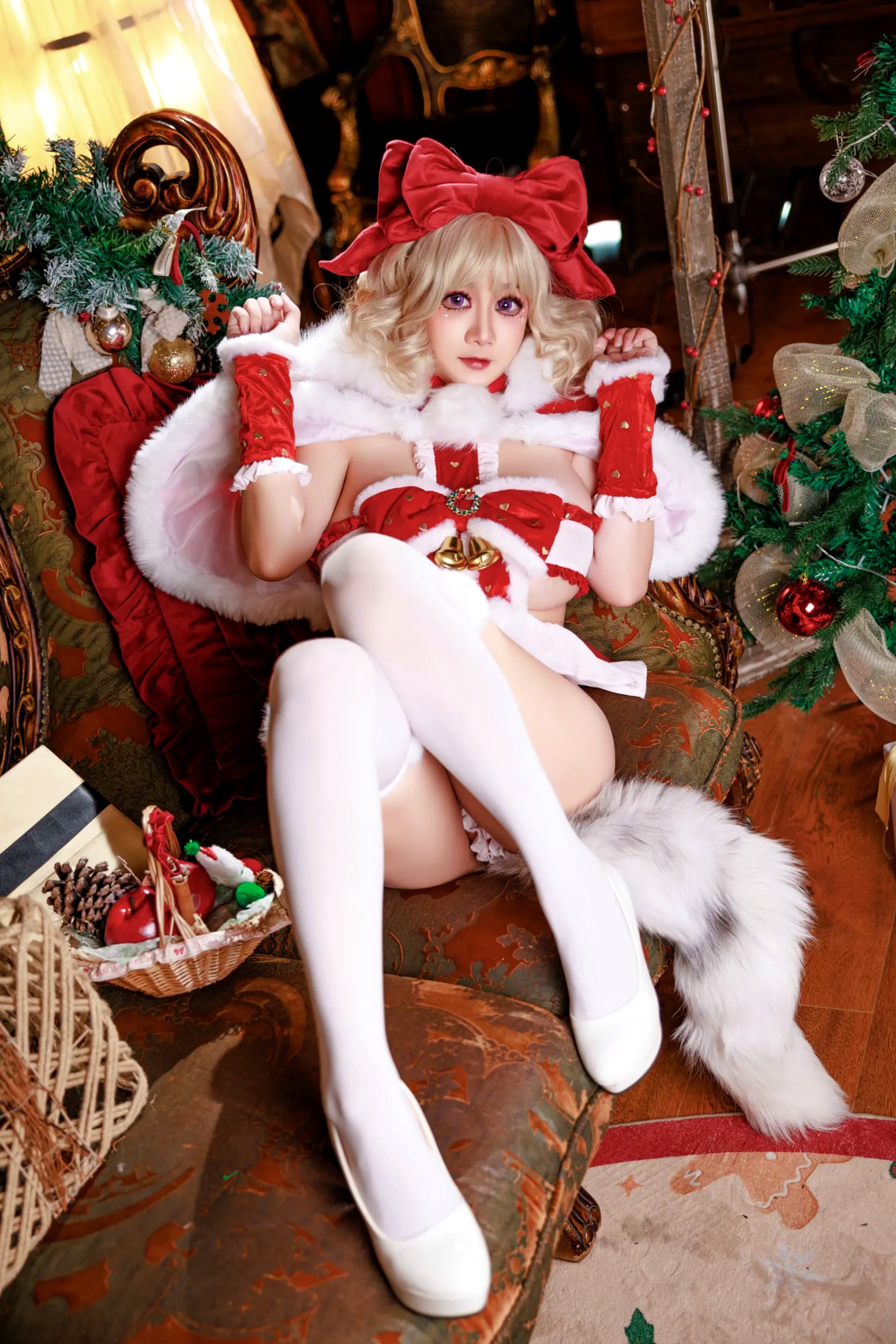 Gallery - 阿雪雪 - 圣诞雪精灵 [97P] 女神私房照_秀色女神 - image 63