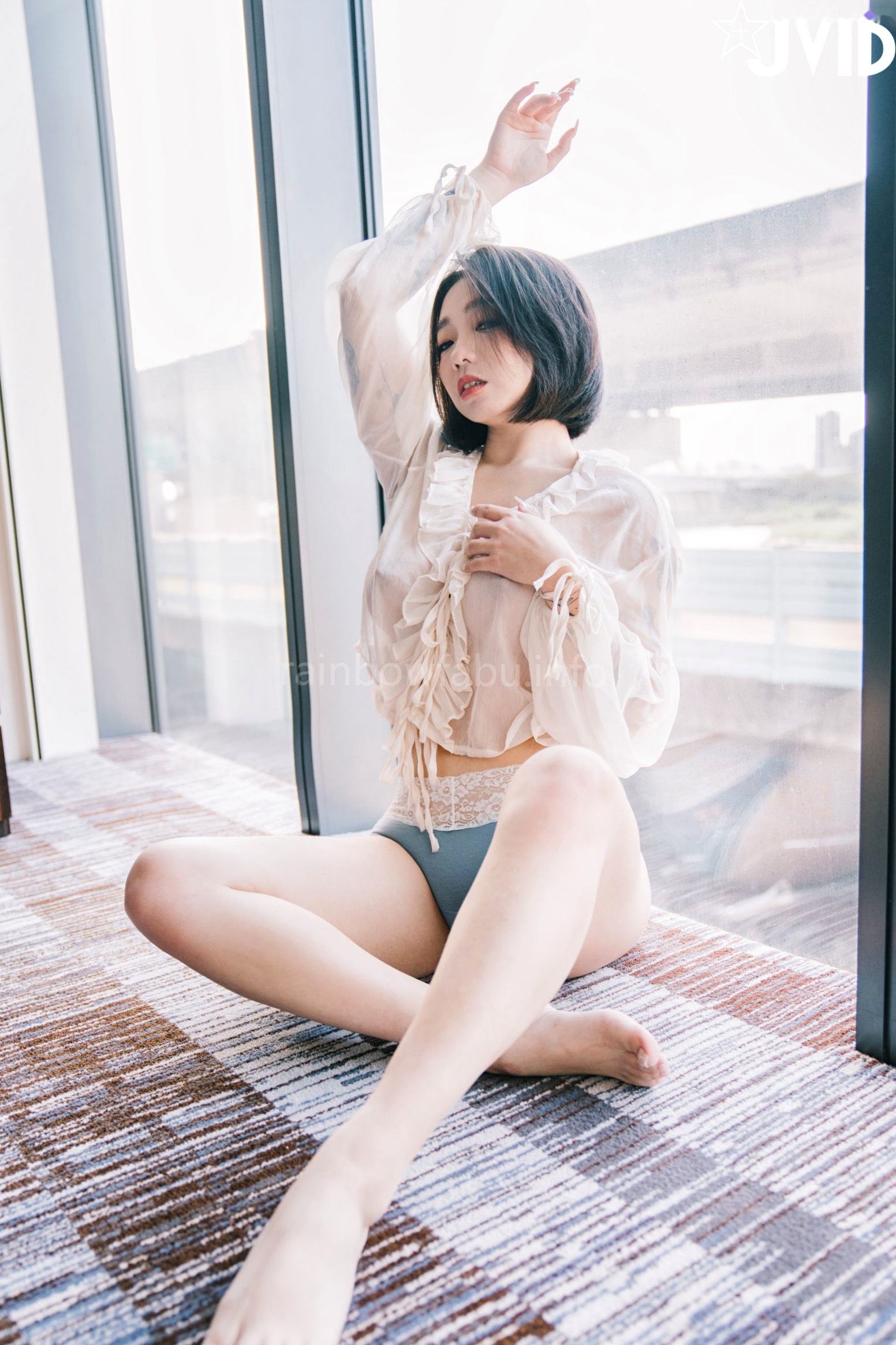 Gallery - JVID-雅捷-绝美人妻再清涩在你面前-私房照轻薄透视诱惑-2022.12.26性感诱惑私房照极品JVID 女神私房照_秀色女神 - image 10