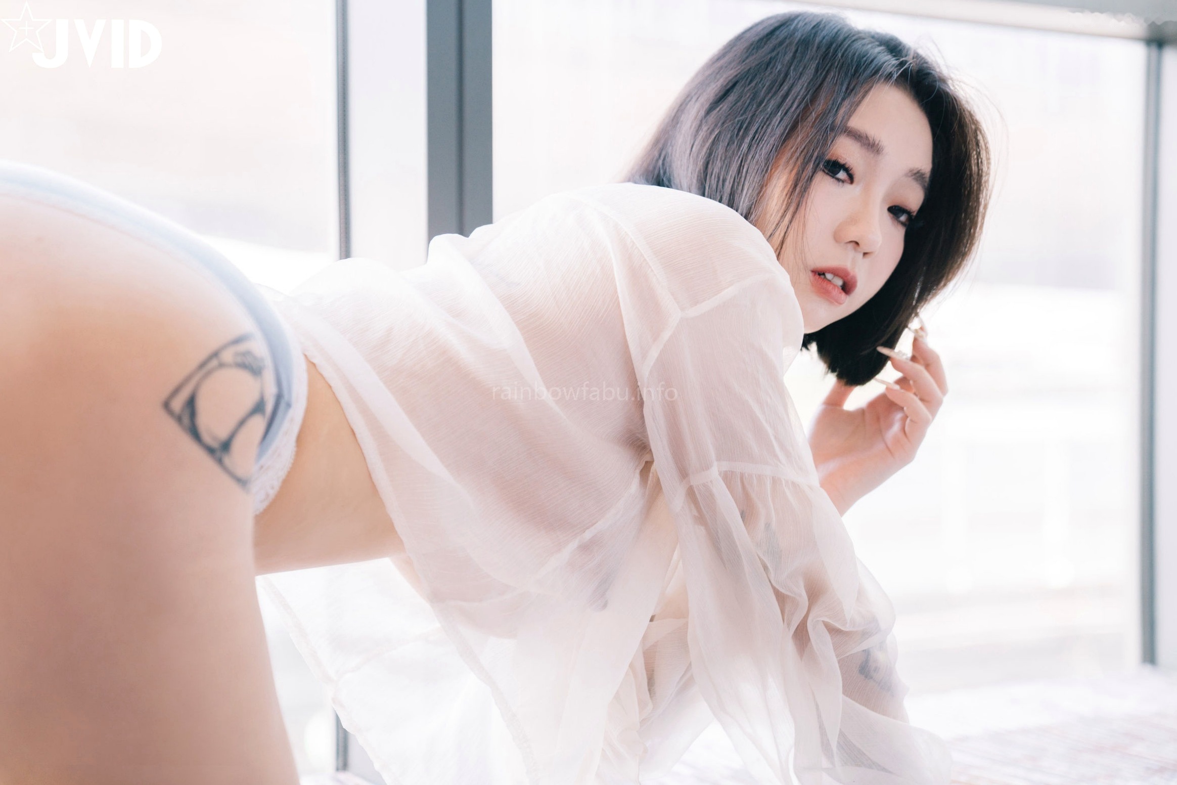 Gallery - JVID-雅捷-绝美人妻再清涩在你面前-私房照轻薄透视诱惑-2022.12.26性感诱惑私房照极品JVID 女神私房照_秀色女神 - image 16