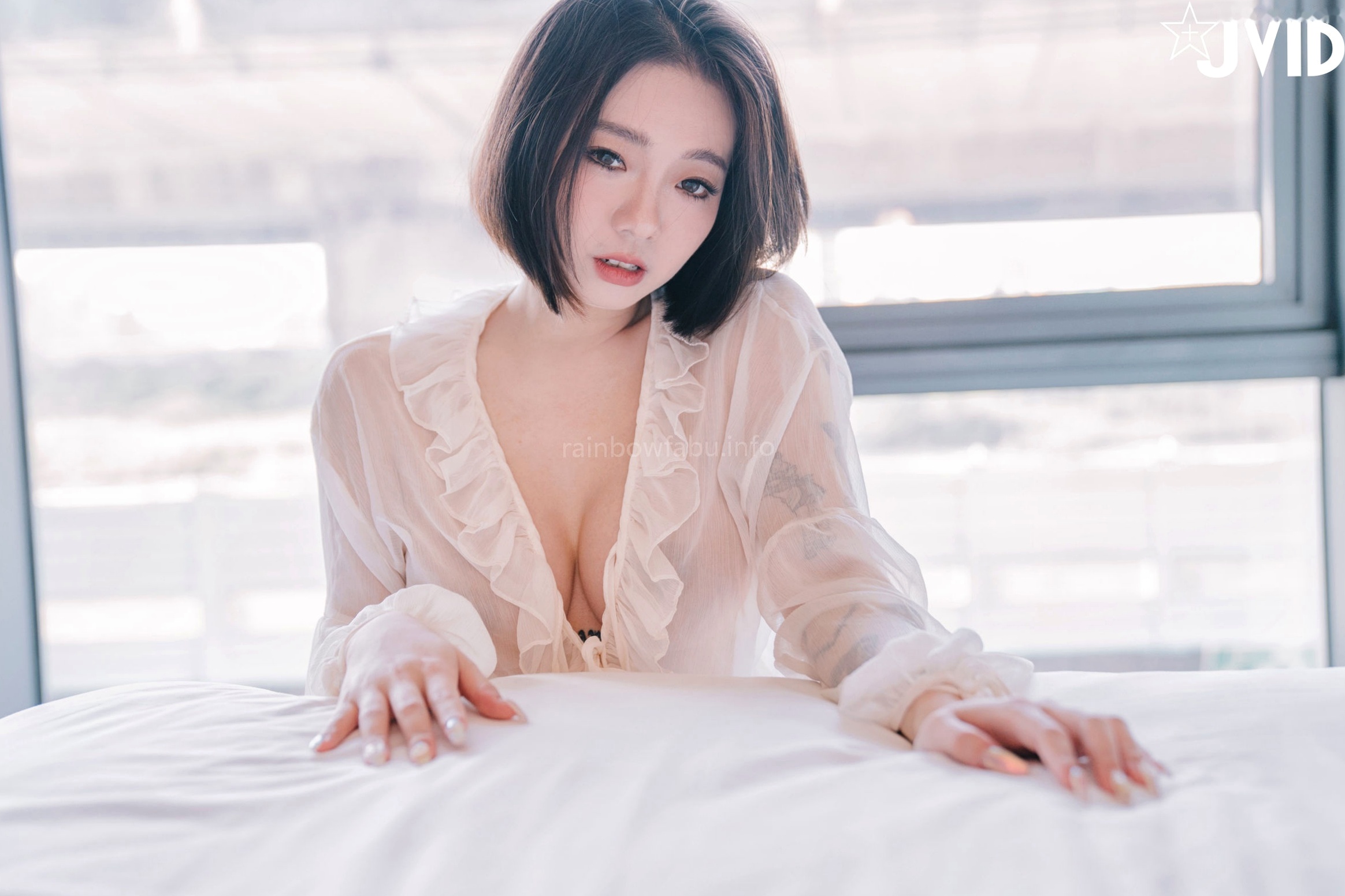 Gallery - JVID-雅捷-绝美人妻再清涩在你面前-私房照轻薄透视诱惑-2022.12.26性感诱惑私房照极品JVID 女神私房照_秀色女神 - image 19