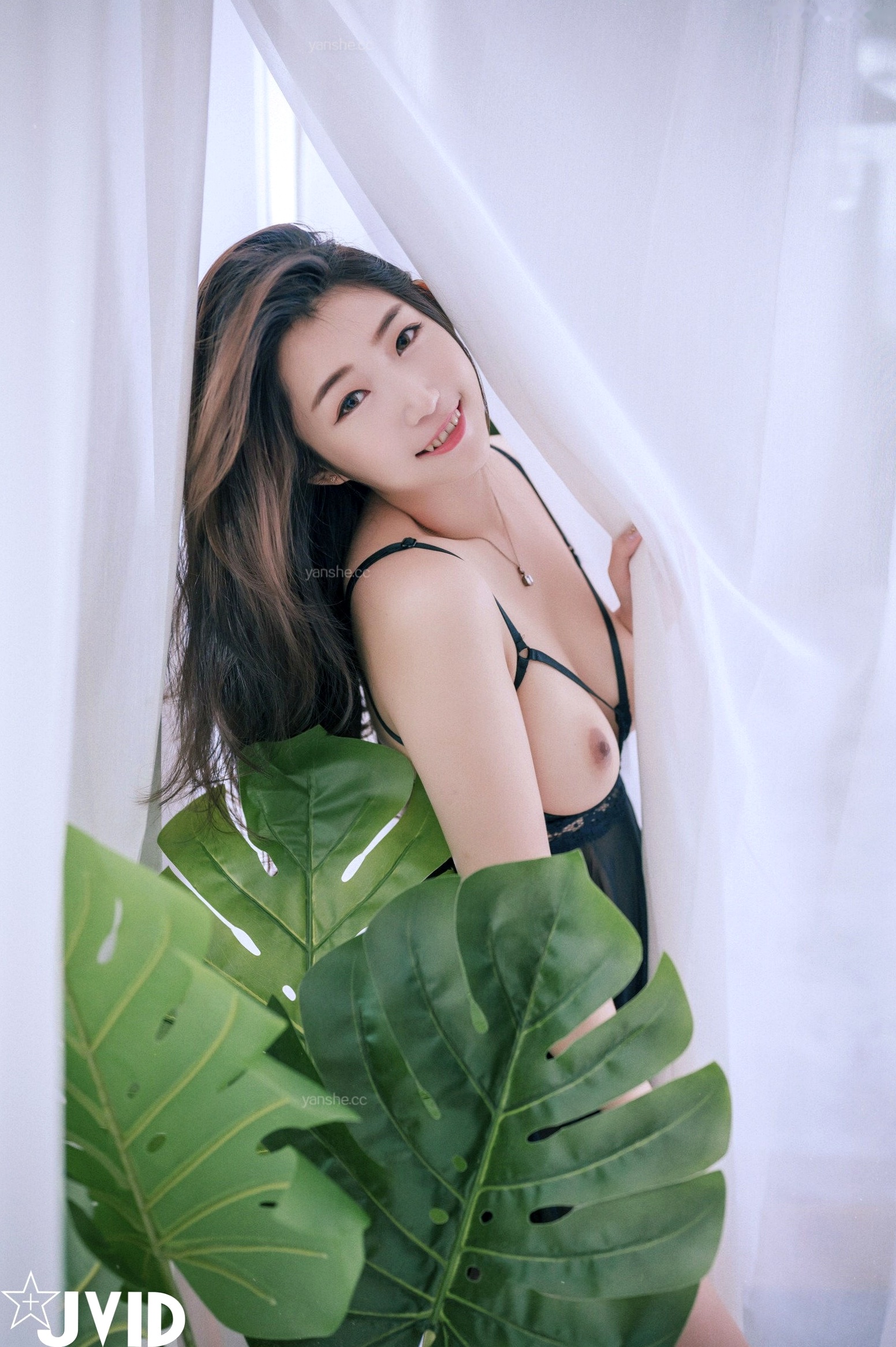 Gallery - JVID肉包Mini：透视蕾丝内衣与约束调教，可爱与诱惑交织的禁忌私房大尺度写真JVID私房照大尺度诱惑性感 女神私房照_秀色女神 - image 41