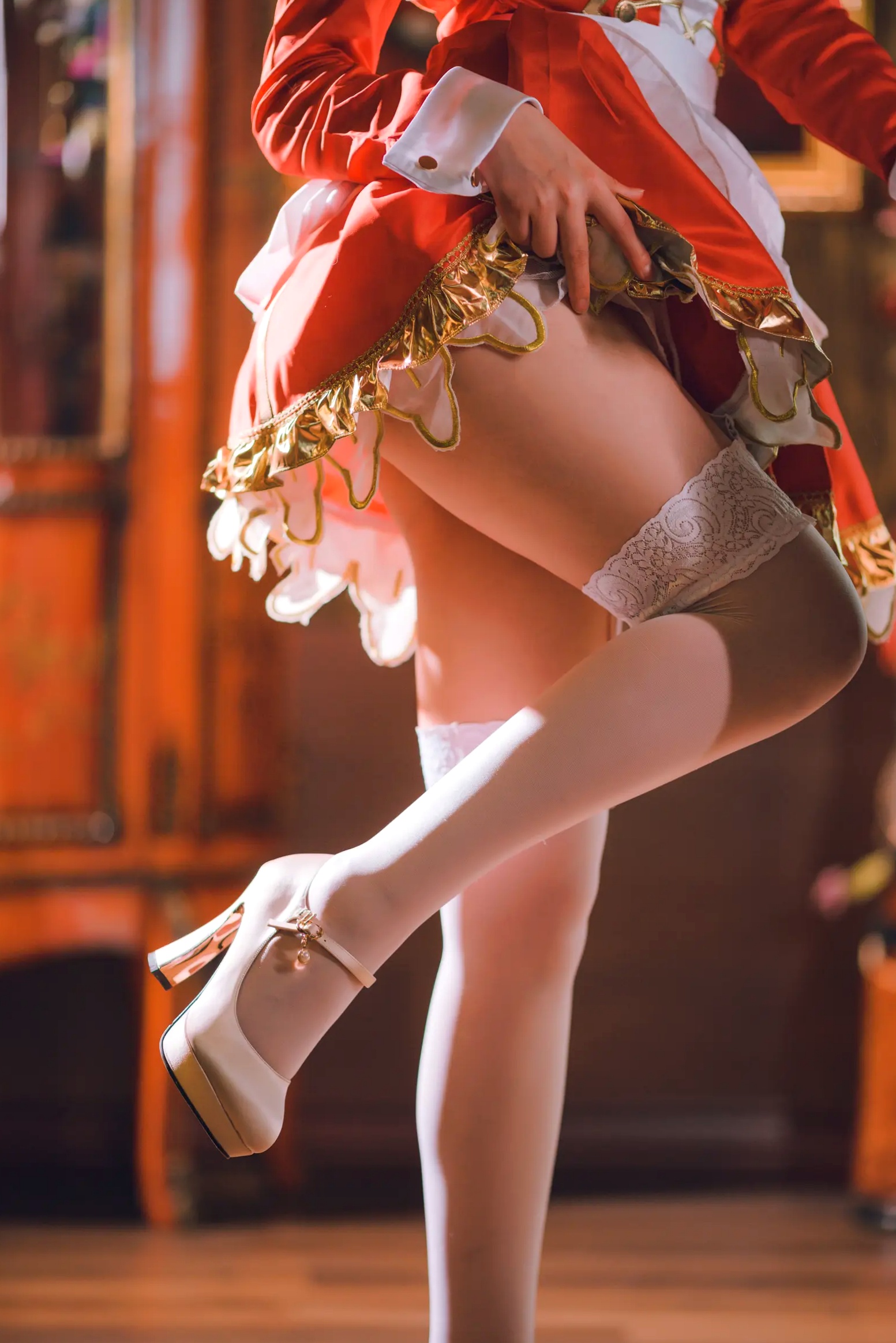 Gallery - 千反田鹿子 - 尼禄女仆cosplay美图，二次元灵动少女萌系角色扮演写真集角色扮演女仆萌系性感私房照 女神私房照_秀色女神 - image 7