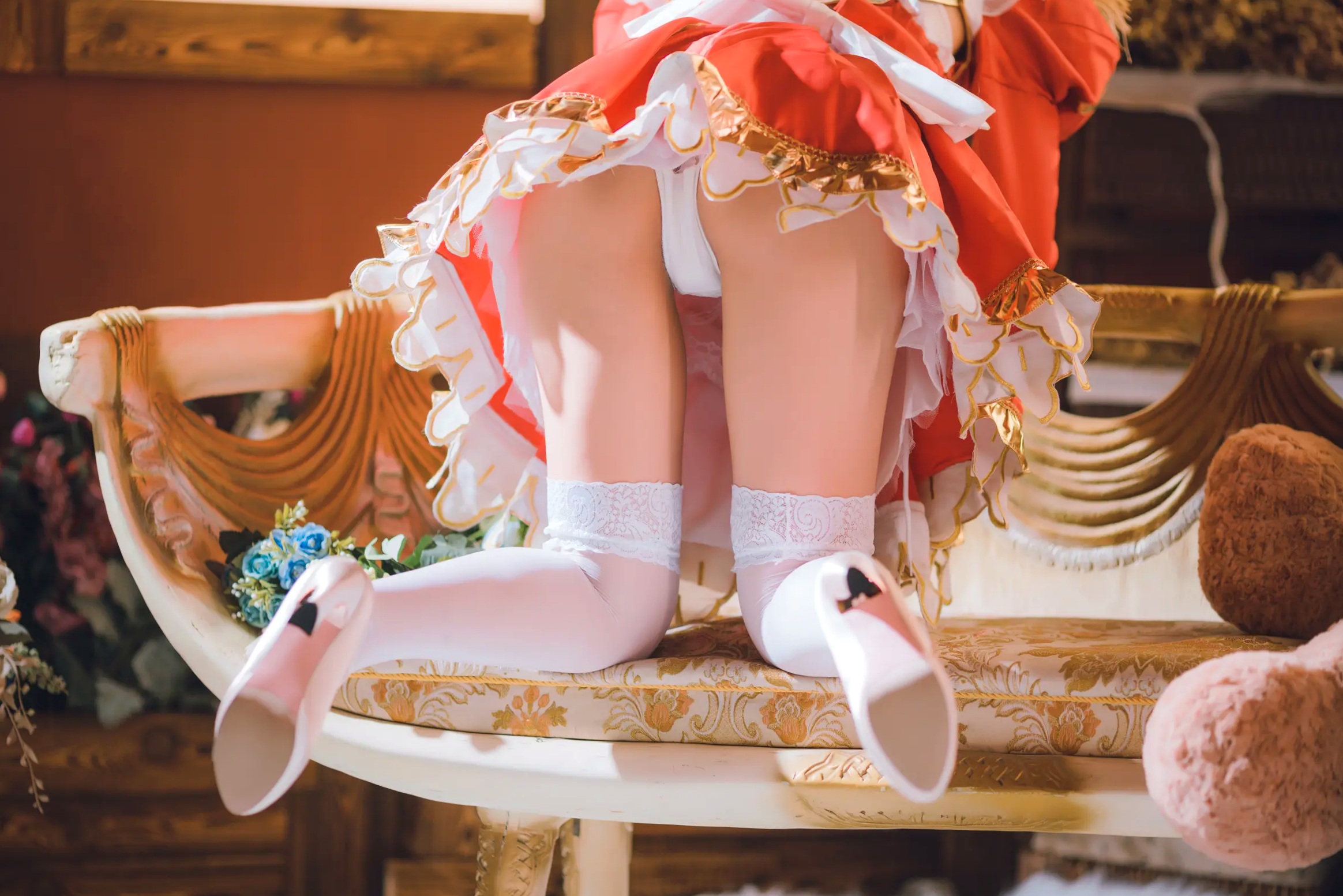 Gallery - 千反田鹿子 - 尼禄女仆cosplay美图，二次元灵动少女萌系角色扮演写真集角色扮演女仆萌系性感私房照 女神私房照_秀色女神 - image 32