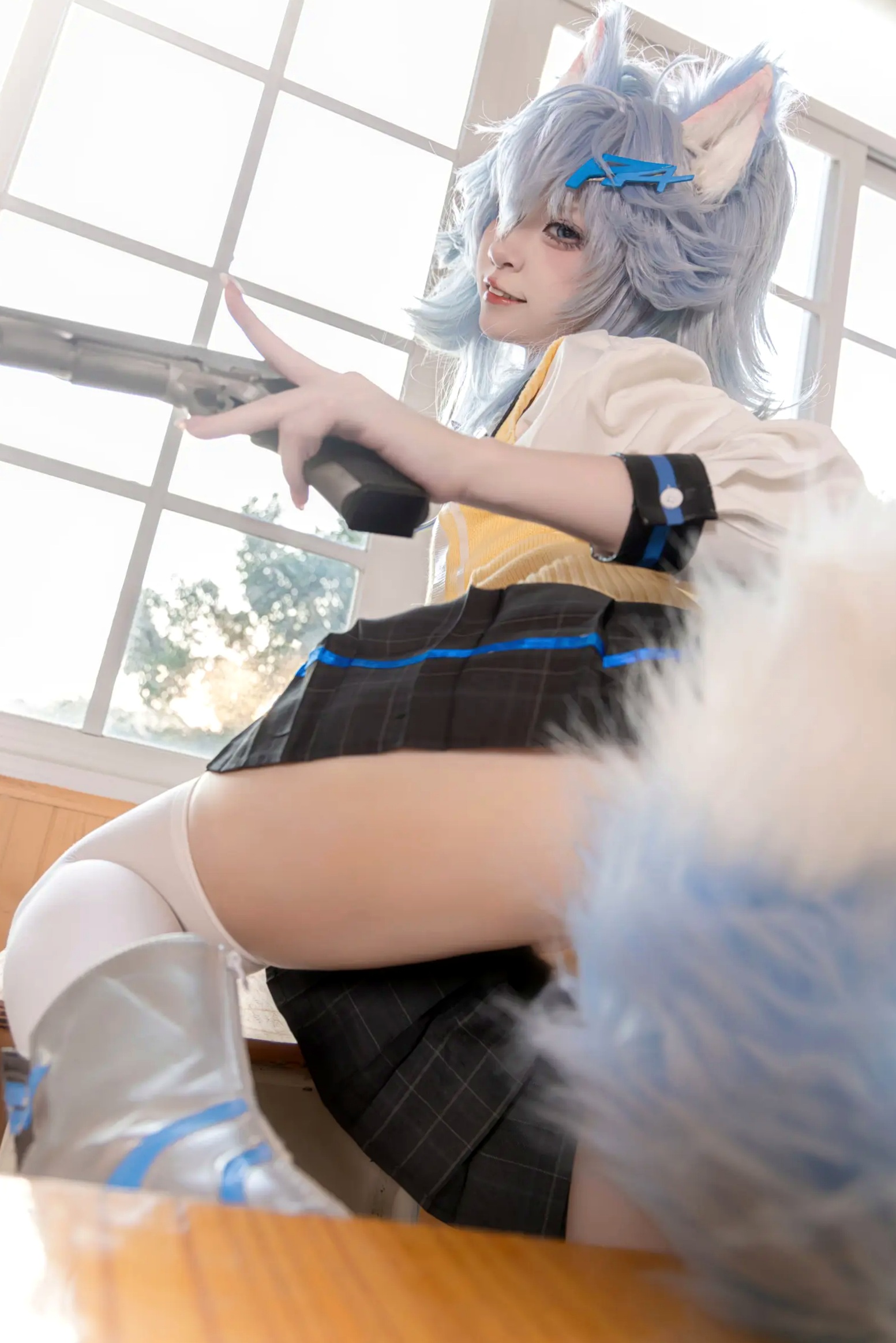 Gallery - 纸悦Etsu_ko - 少女前线 PA-15 高校心跳物语 [51P] 女神私房照_秀色女神 - image 2