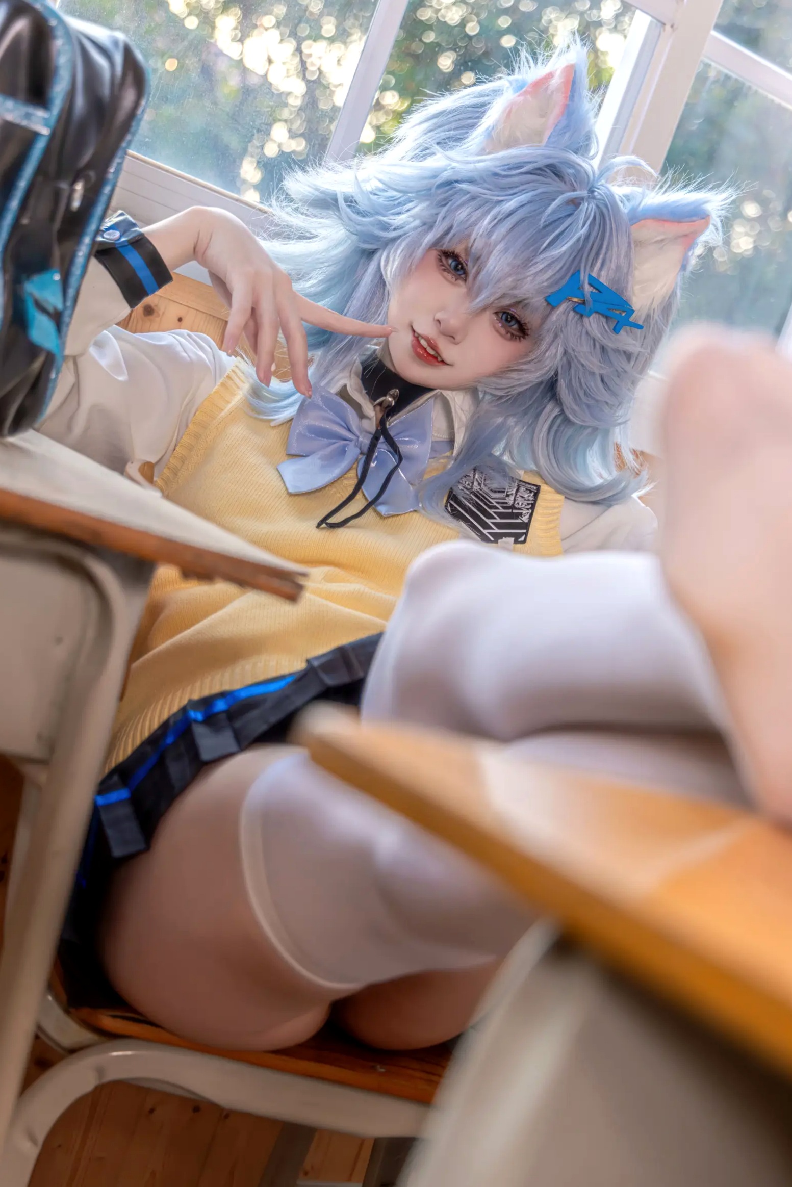 Gallery - 纸悦Etsu_ko - 少女前线 PA-15 高校心跳物语 [51P] 女神私房照_秀色女神 - image 9