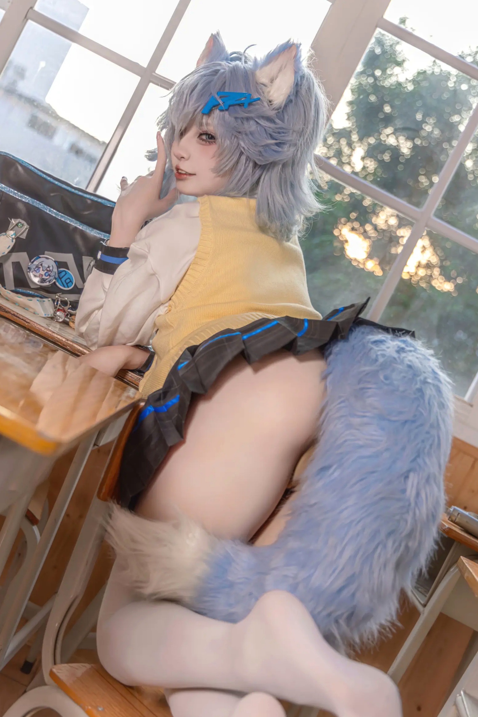 Gallery - 纸悦Etsu_ko - 少女前线 PA-15 高校心跳物语 [51P] 女神私房照_秀色女神 - image 13