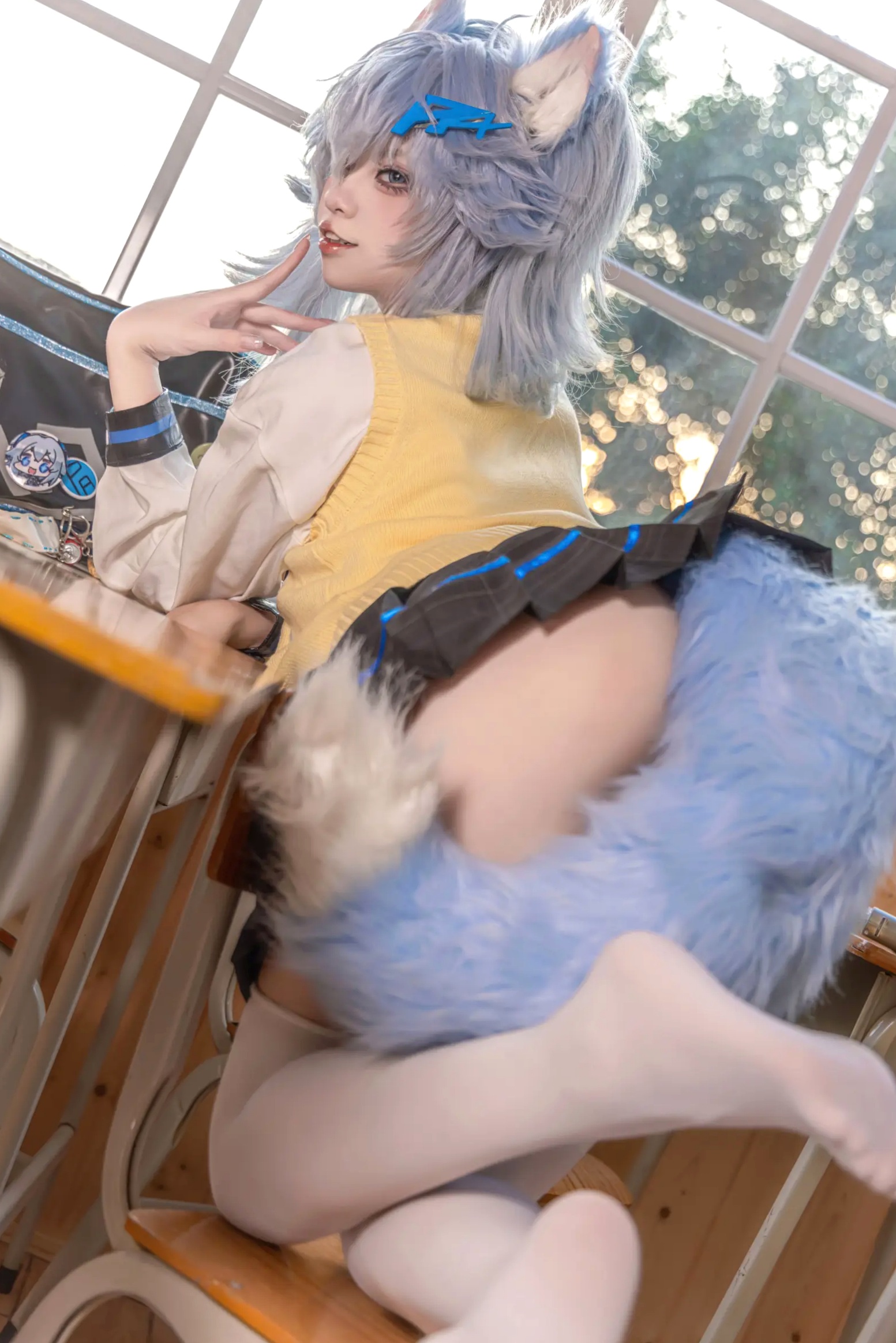 Gallery - 纸悦Etsu_ko - 少女前线 PA-15 高校心跳物语 [51P] 女神私房照_秀色女神 - image 14