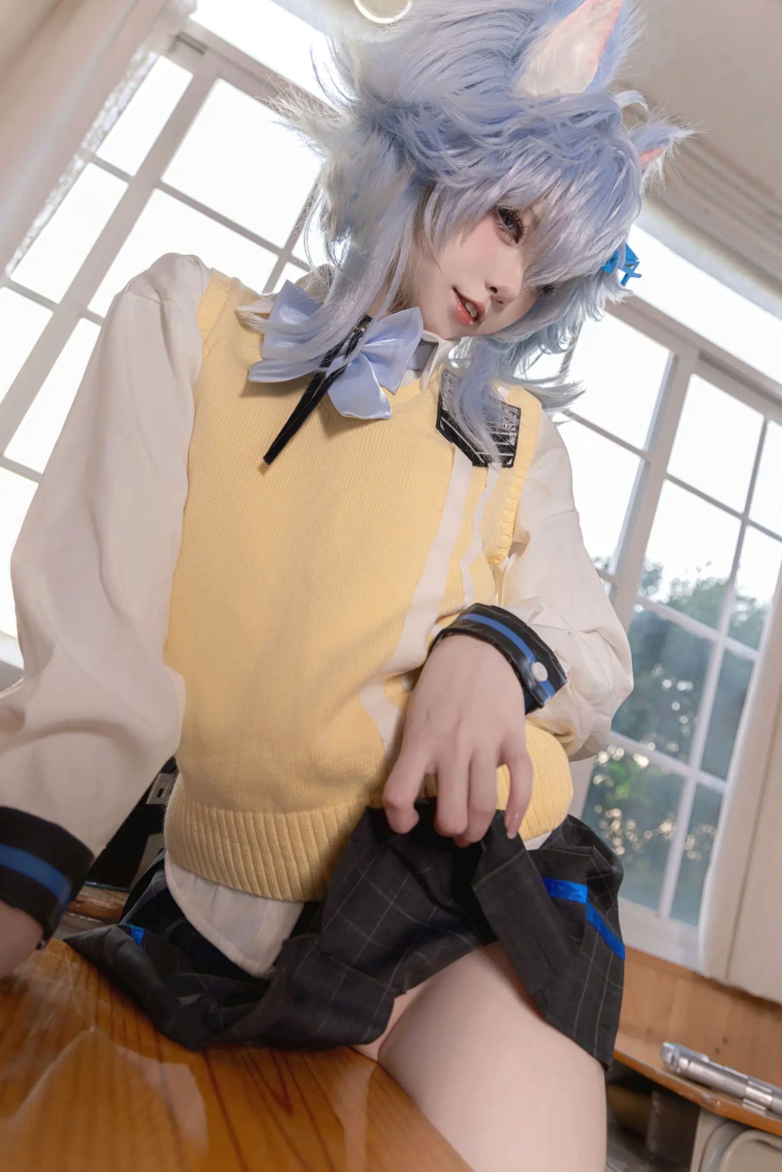 Gallery - 纸悦Etsu_ko - 少女前线 PA-15 高校心跳物语 [51P] 女神私房照_秀色女神 - image 18