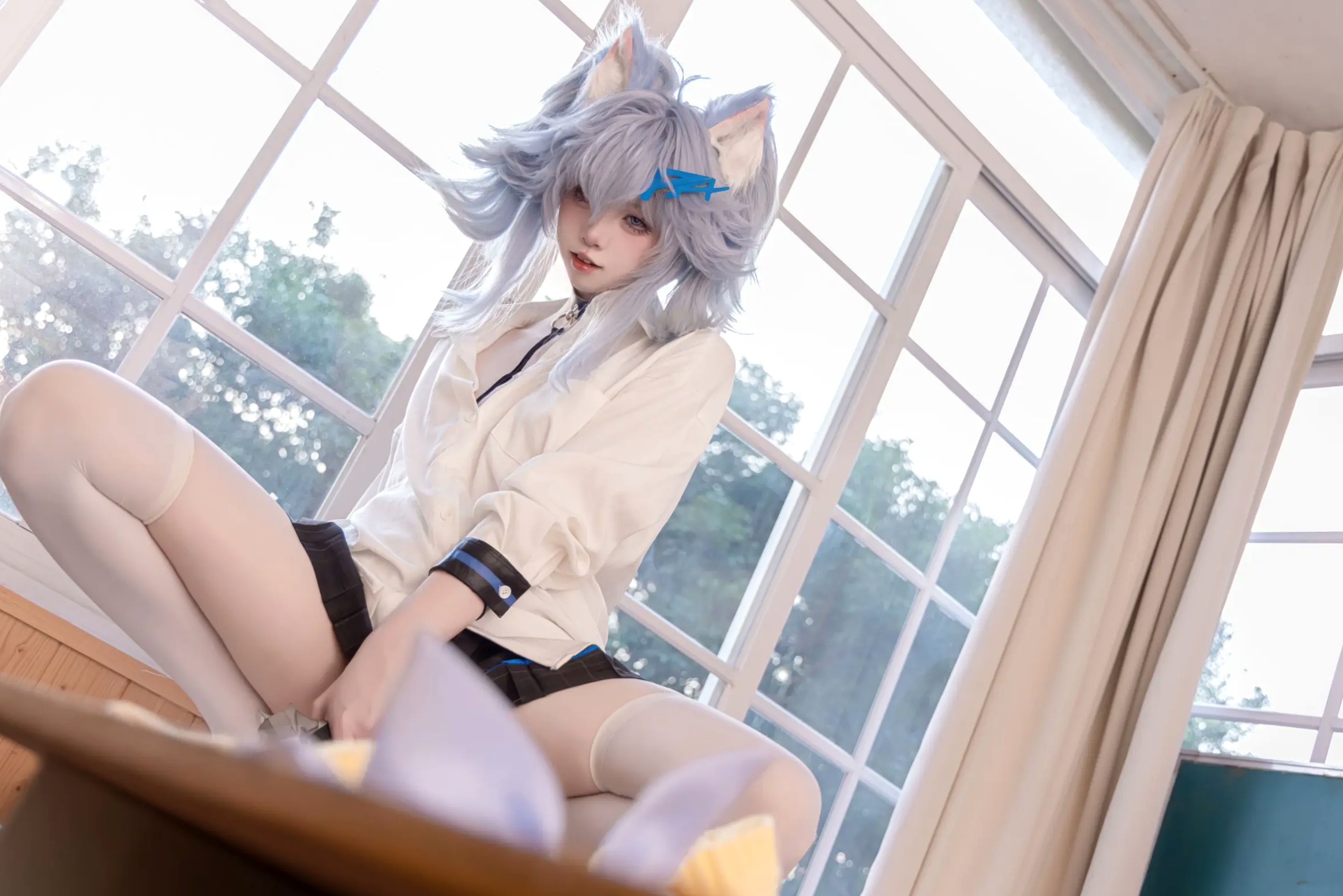 Gallery - 纸悦Etsu_ko - 少女前线 PA-15 高校心跳物语 [51P] 女神私房照_秀色女神 - image 25