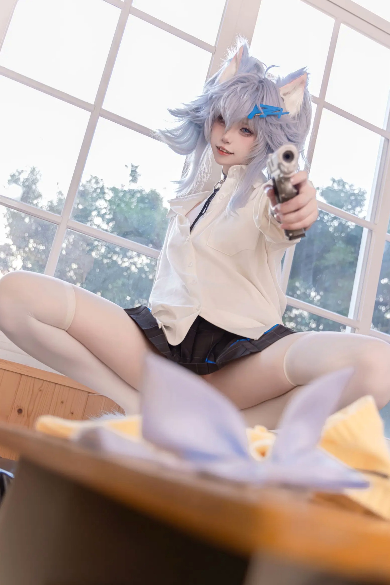 Gallery - 纸悦Etsu_ko - 少女前线 PA-15 高校心跳物语 [51P] 女神私房照_秀色女神 - image 26