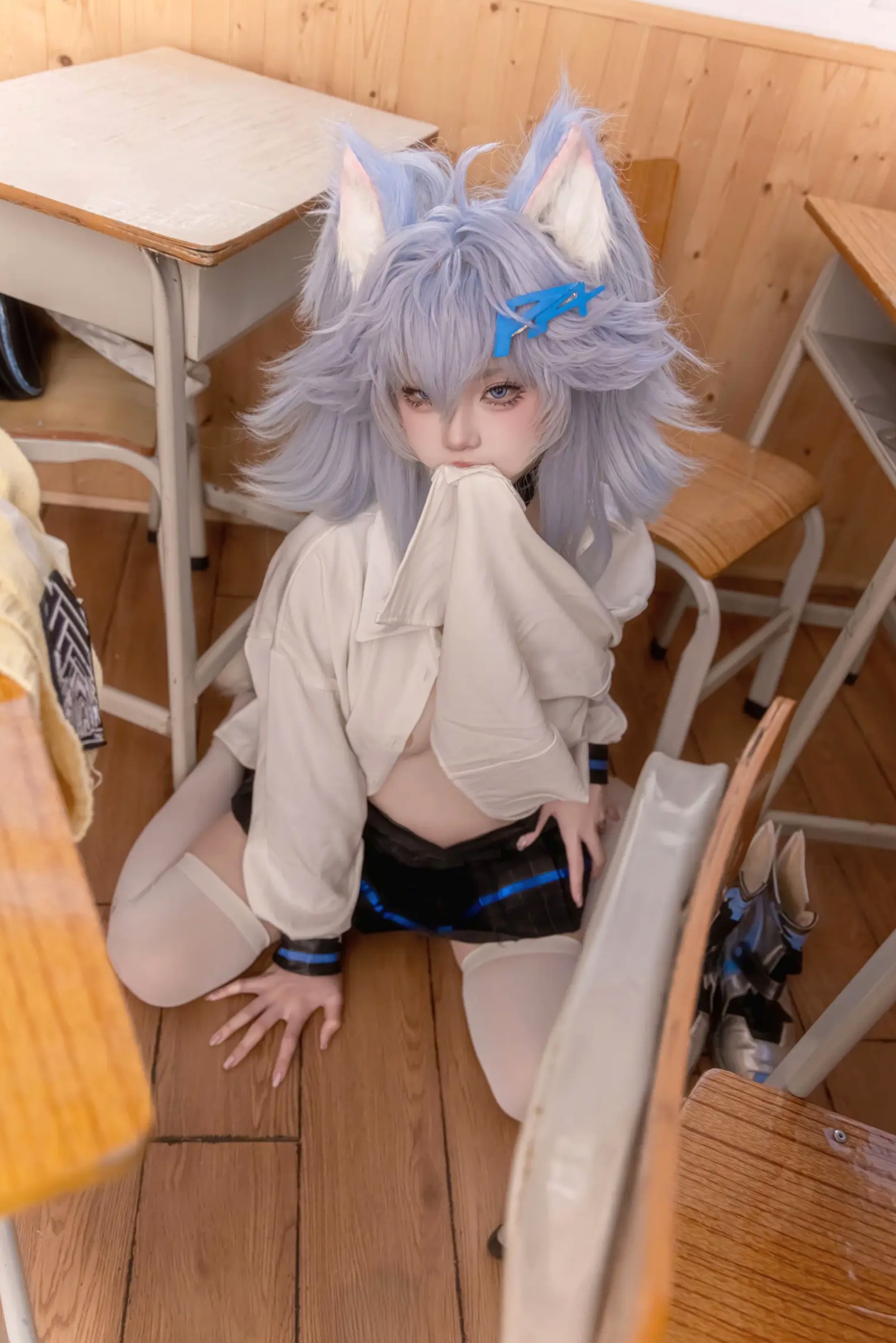 Gallery - 纸悦Etsu_ko - 少女前线 PA-15 高校心跳物语 [51P] 女神私房照_秀色女神 - image 34
