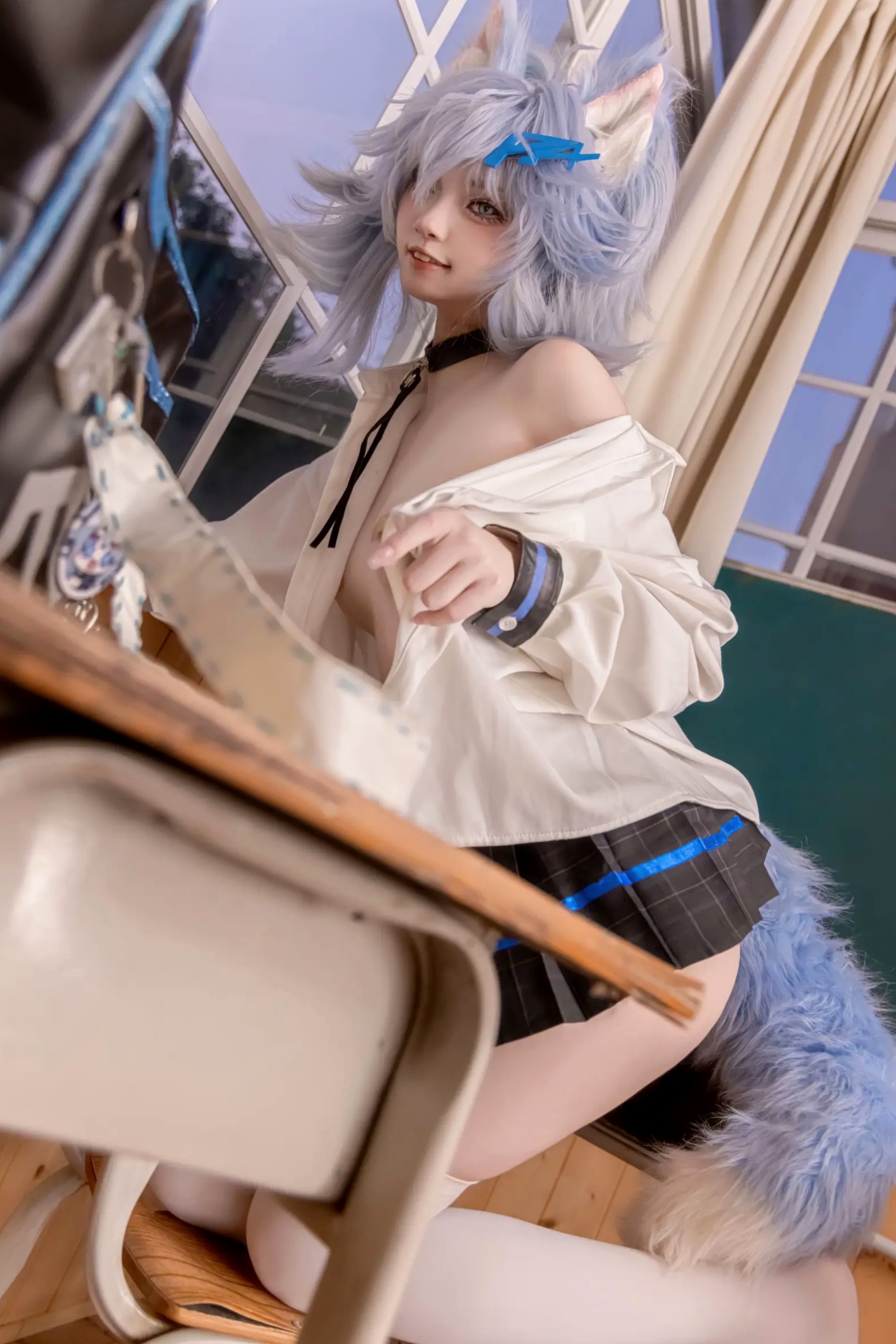 Gallery - 纸悦Etsu_ko - 少女前线 PA-15 高校心跳物语 [51P] 女神私房照_秀色女神 - image 40