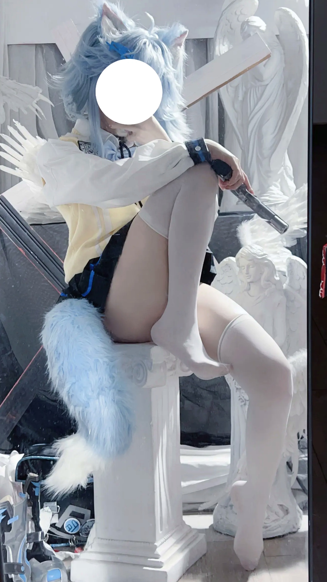 Gallery - 纸悦Etsu_ko - 少女前线 PA-15 高校心跳物语 [51P] 女神私房照_秀色女神 - image 41