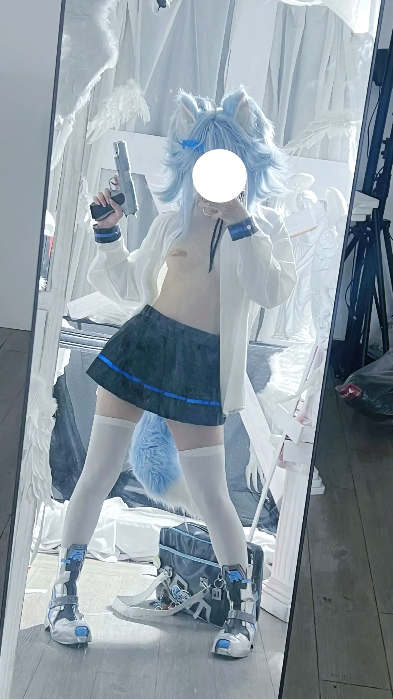 Gallery - 纸悦Etsu_ko - 少女前线 PA-15 高校心跳物语 [51P] 女神私房照_秀色女神 - image 44