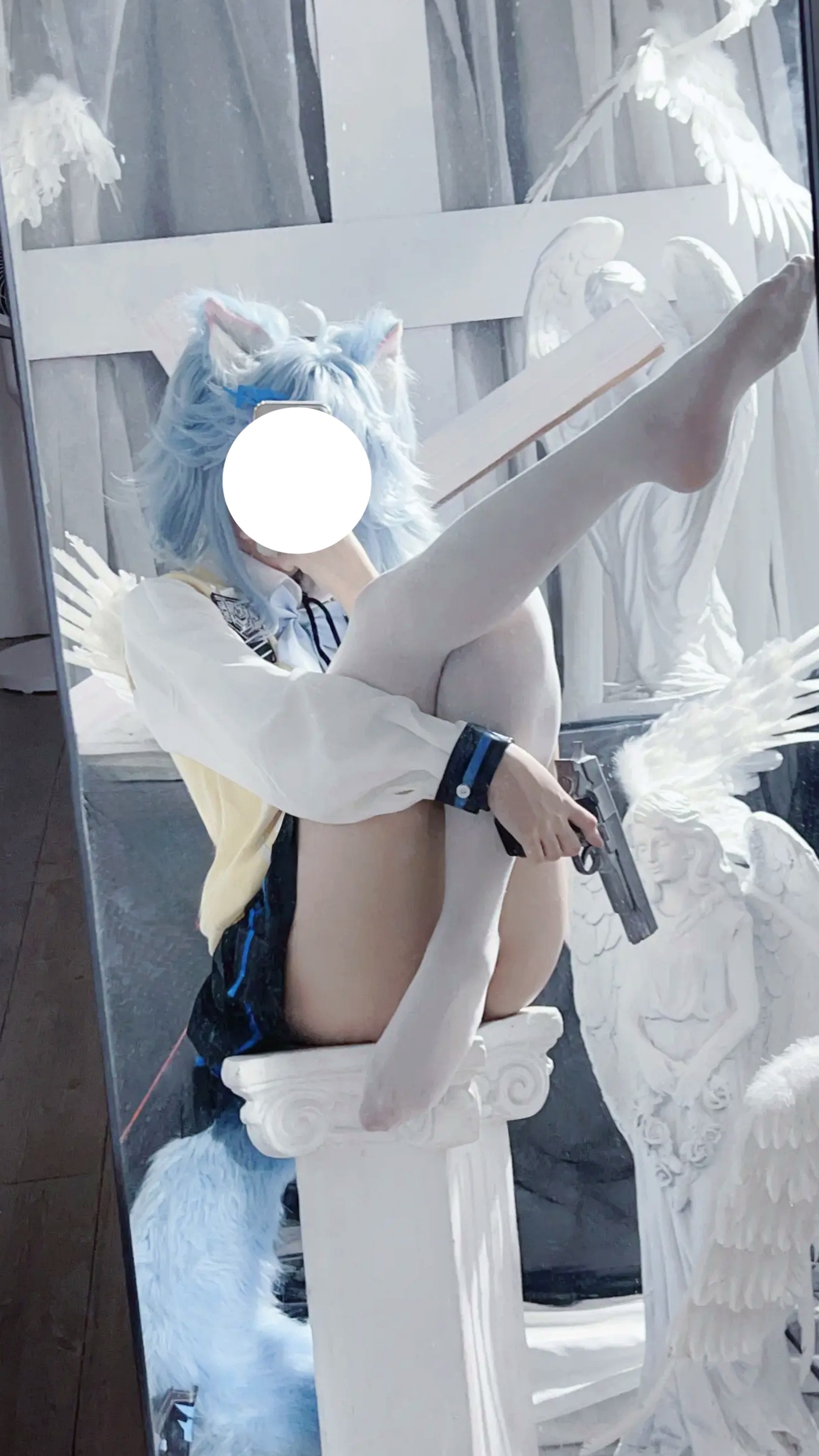 Gallery - 纸悦Etsu_ko - 少女前线 PA-15 高校心跳物语 [51P] 女神私房照_秀色女神 - image 46
