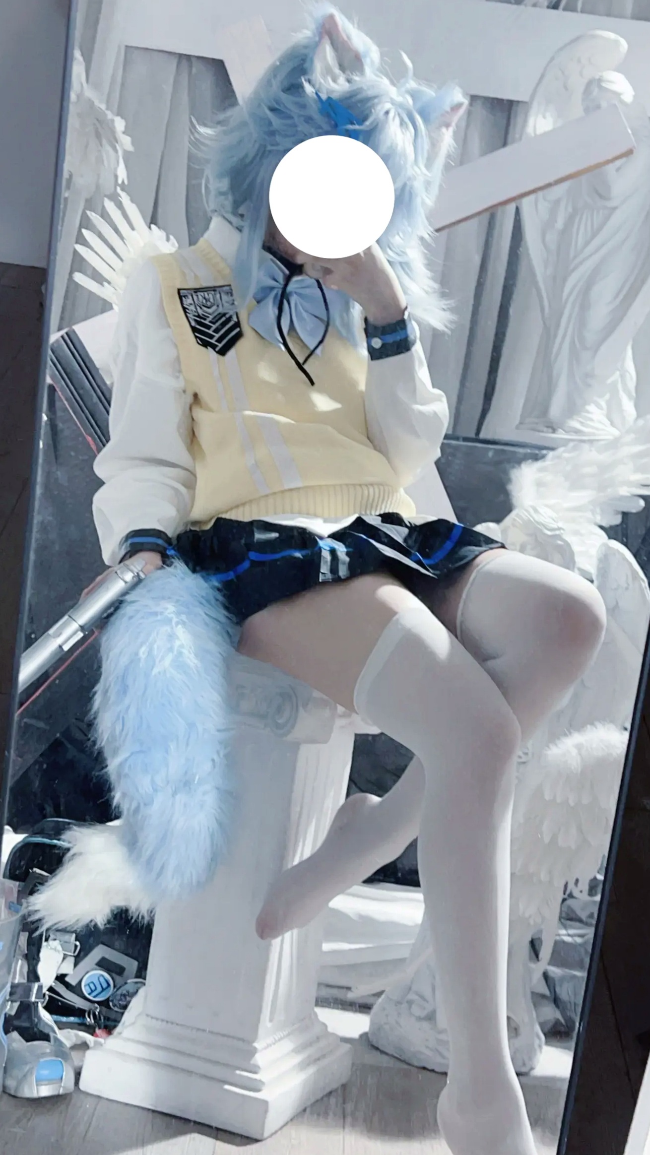 Gallery - 纸悦Etsu_ko - 少女前线 PA-15 高校心跳物语 [51P] 女神私房照_秀色女神 - image 47