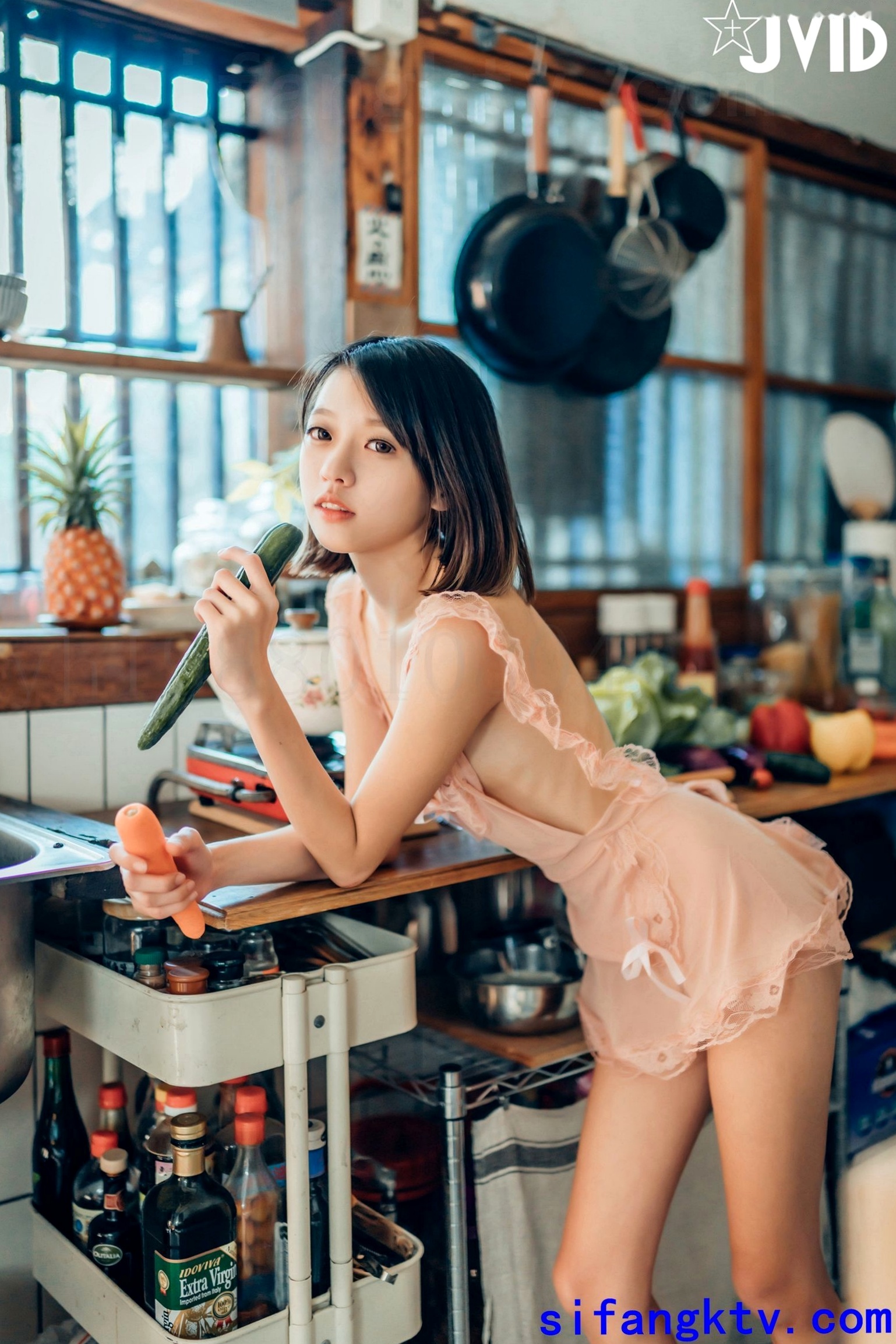 Gallery - JVID妍妍-日系私房居家写真-裸体厨娘女体盛宴-清纯短发唯美诱惑-2021.05.09JVID私房照居家诱惑大尺度性感 女神私房照_秀色女神 - image 118