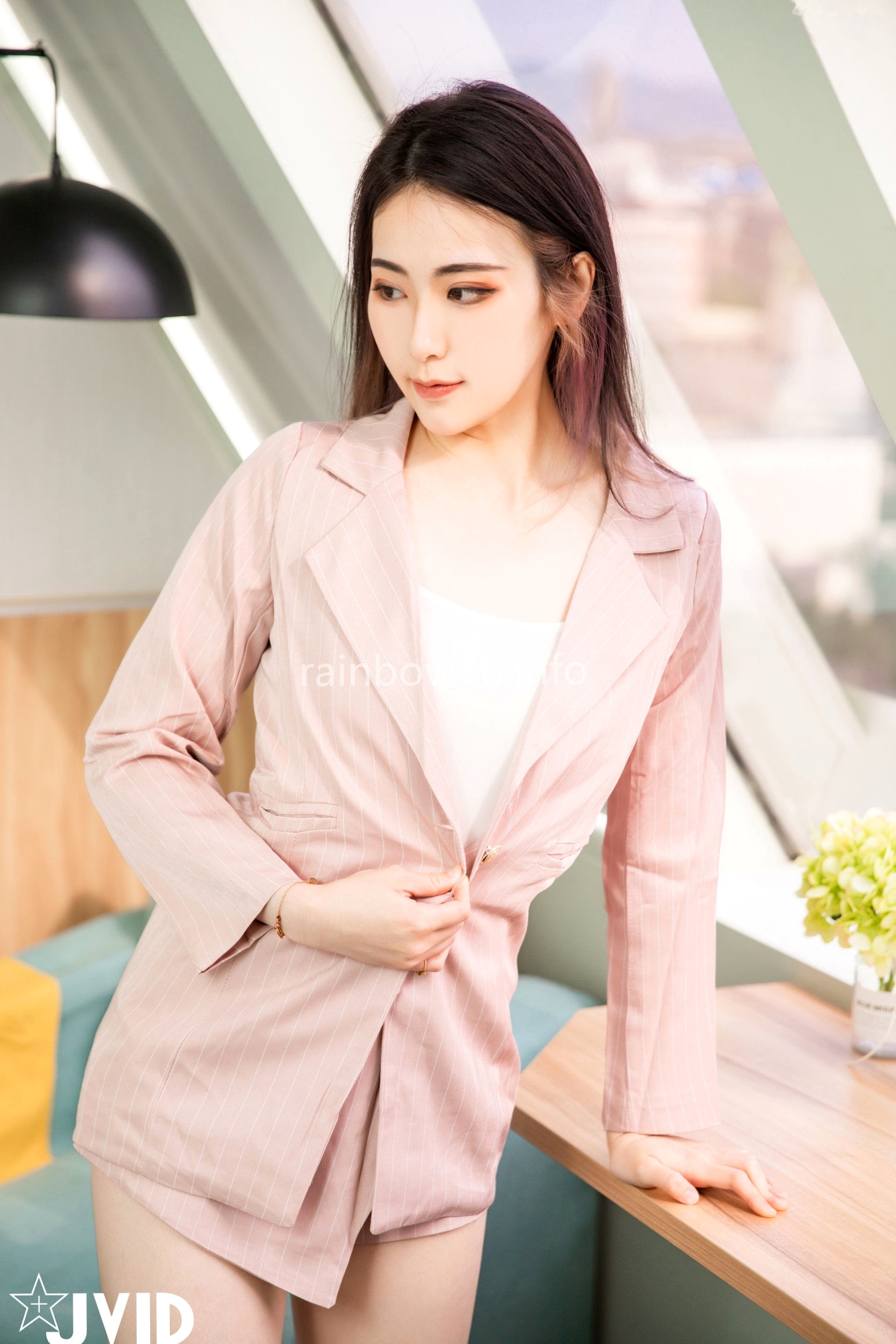 Gallery - JVID-阿黎-公司新来的霸气女业务-职场精英制服诱惑-酒店私房写真-大尺度性感美图JVID性感私房照内衣诱惑 女神私房照_秀色女神 - image 10