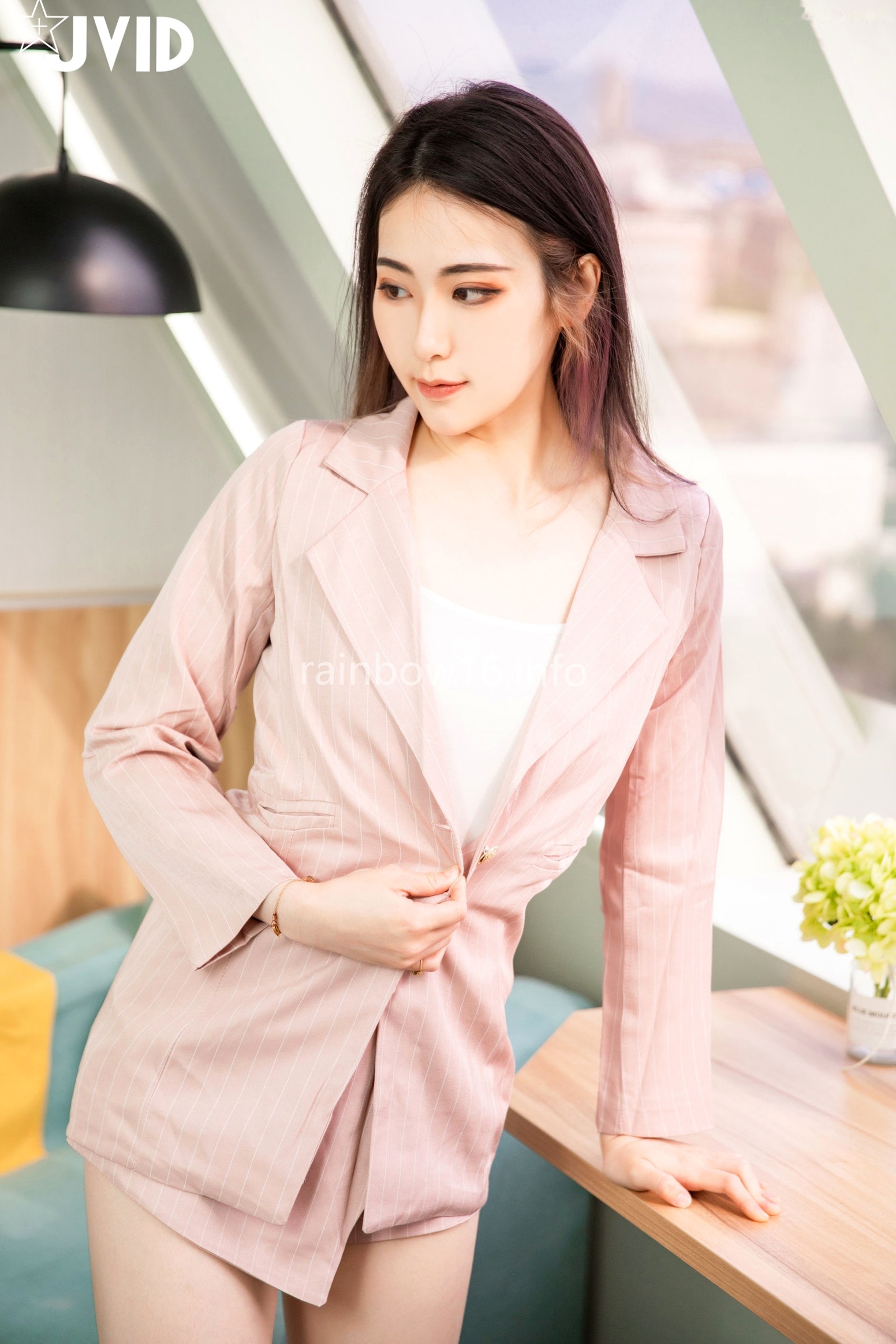 Gallery - JVID-阿黎-公司新来的霸气女业务-职场精英制服诱惑-酒店私房写真-大尺度性感美图JVID性感私房照内衣诱惑 女神私房照_秀色女神 - image 15