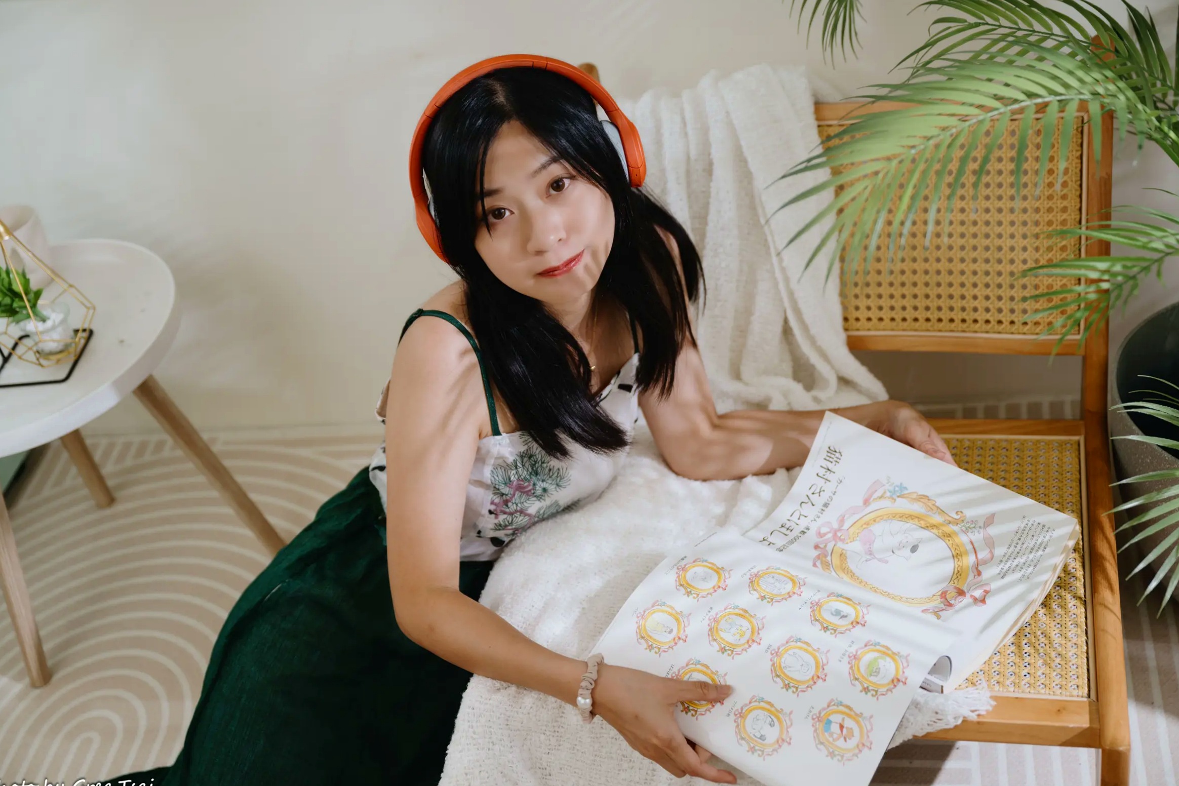 Gallery - 若颖 - 森系吊带长裙写真，清新治愈氧气少女，唯美私房摄影清新气质治愈系私房照 女神私房照_秀色女神 - image 45