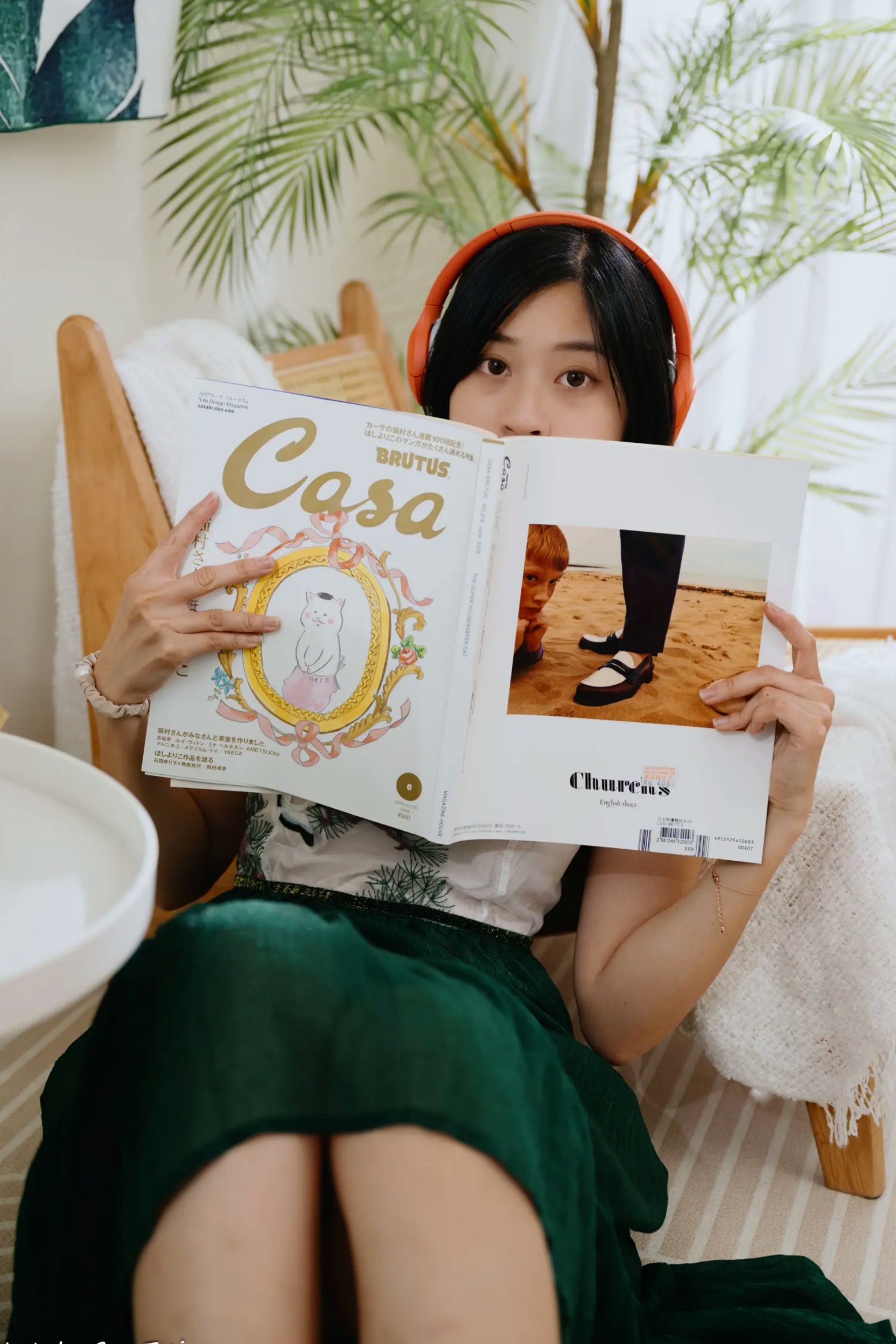 Gallery - 若颖 - 森系吊带长裙写真，清新治愈氧气少女，唯美私房摄影清新气质治愈系私房照 女神私房照_秀色女神 - image 52