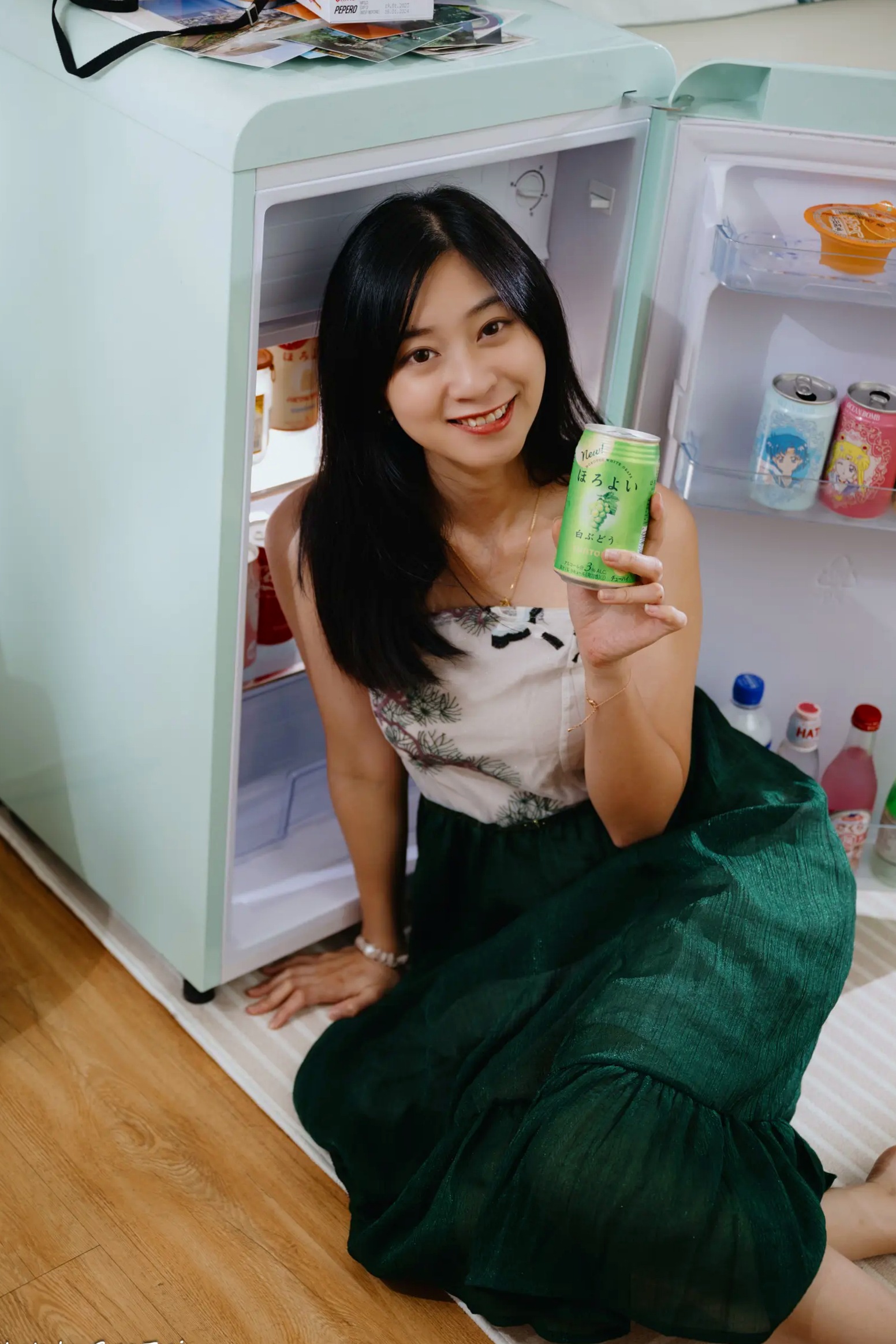 Gallery - 若颖 - 森系吊带长裙写真，清新治愈氧气少女，唯美私房摄影清新气质治愈系私房照 女神私房照_秀色女神 - image 61