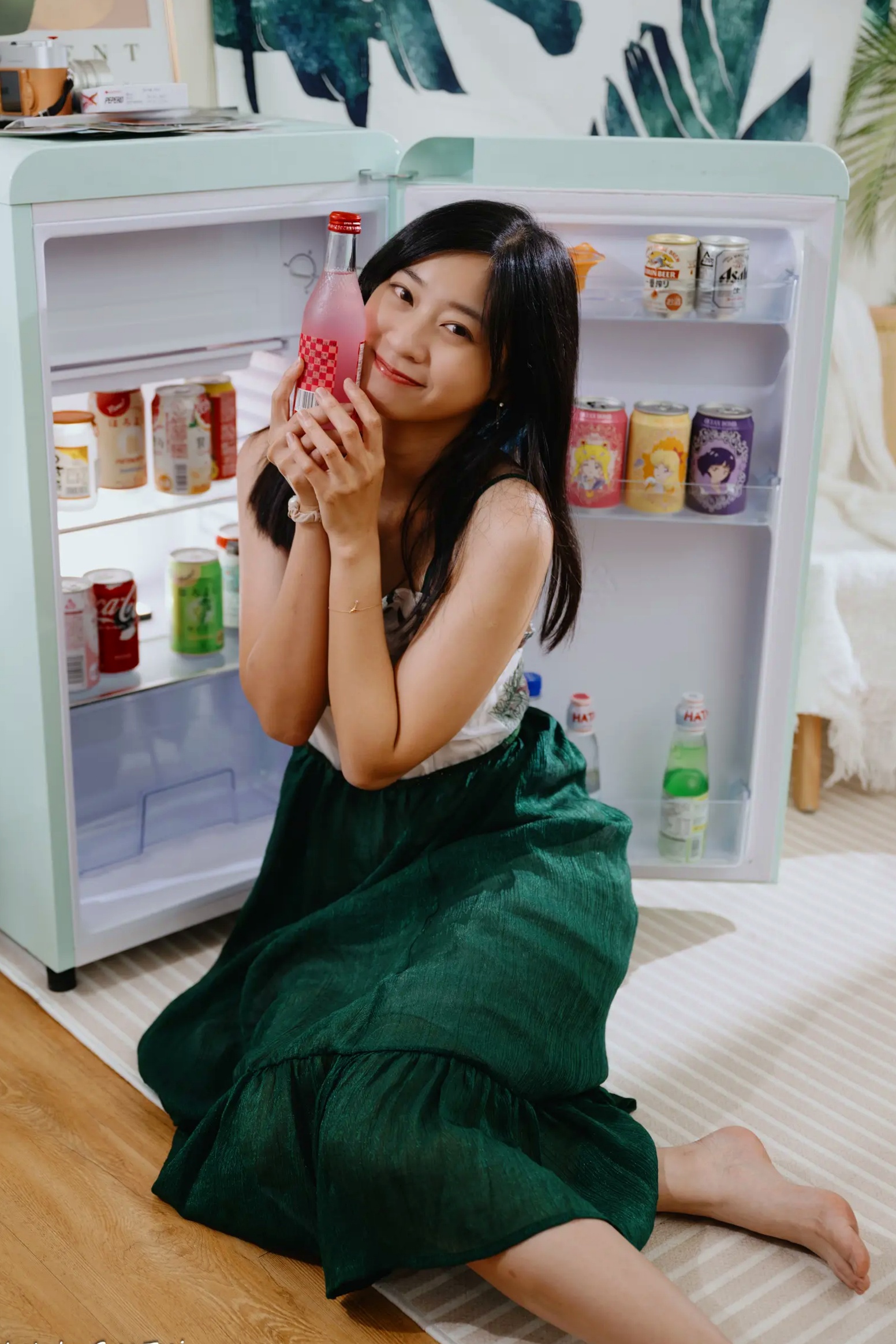 Gallery - 若颖 - 森系吊带长裙写真，清新治愈氧气少女，唯美私房摄影清新气质治愈系私房照 女神私房照_秀色女神 - image 66