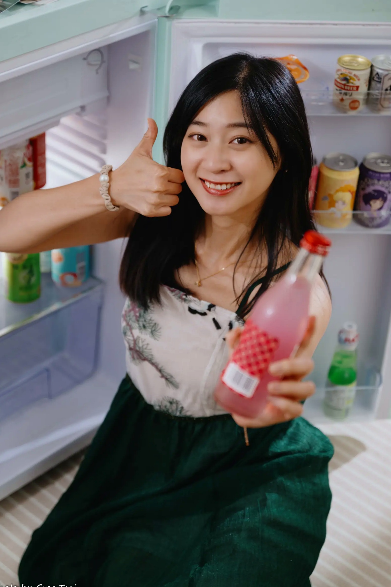 Gallery - 若颖 - 森系吊带长裙写真，清新治愈氧气少女，唯美私房摄影清新气质治愈系私房照 女神私房照_秀色女神 - image 68