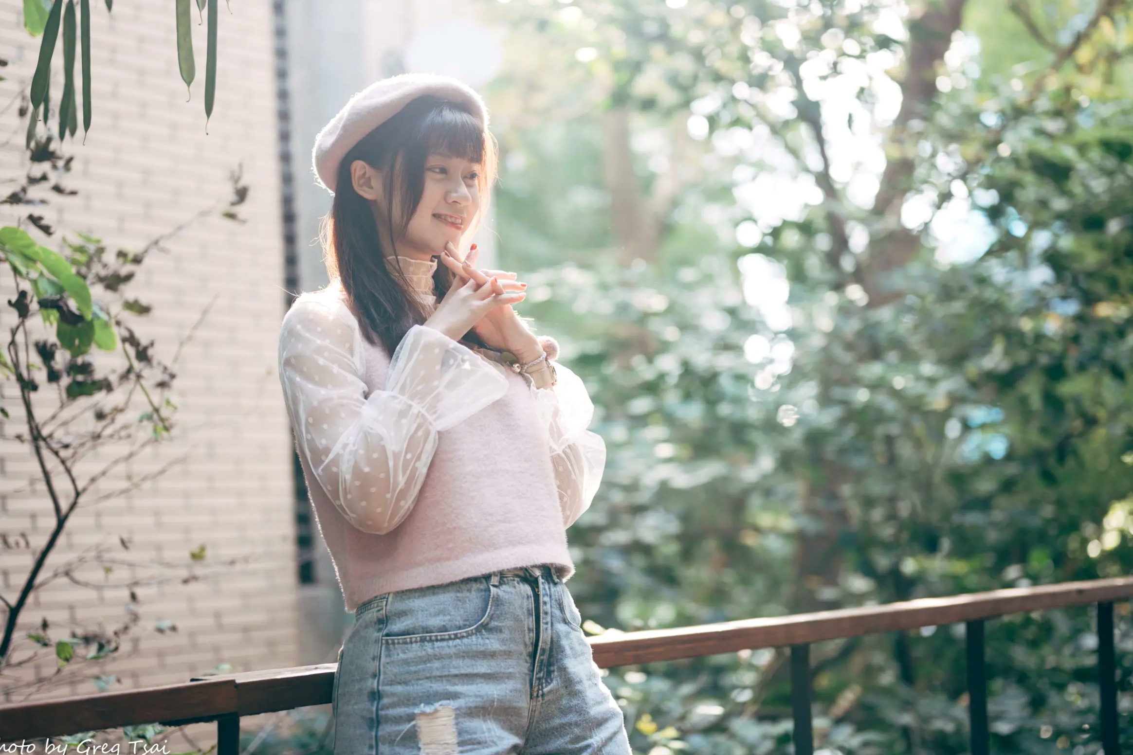 Gallery - 若颖 - 北科大校园青春私房照，清纯学妹校服校园风系列清纯校服治愈系气质私房照 女神私房照_秀色女神 - image 1