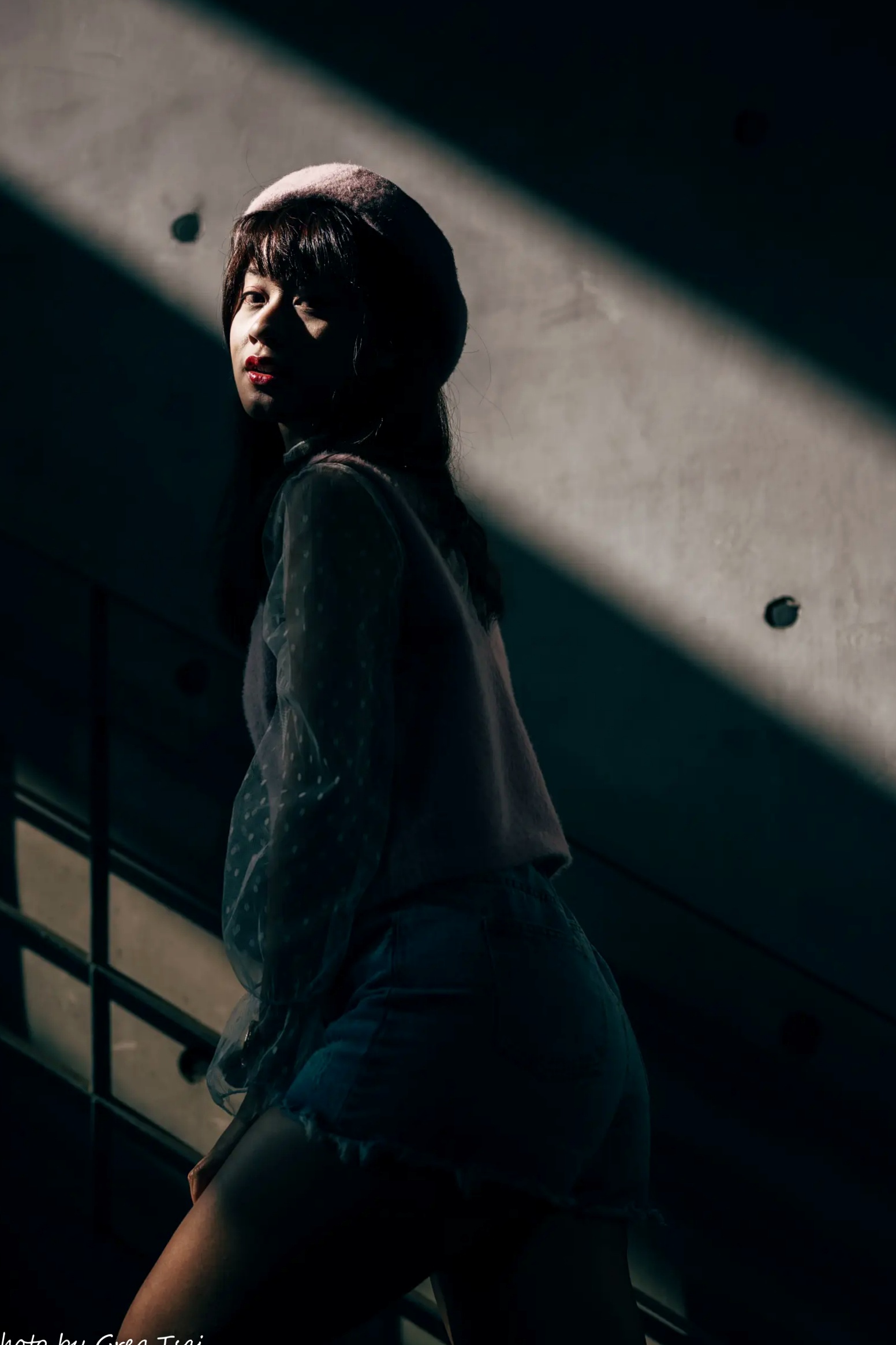 Gallery - 若颖 - 北科大校园青春私房照，清纯学妹校服校园风系列清纯校服治愈系气质私房照 女神私房照_秀色女神 - image 51