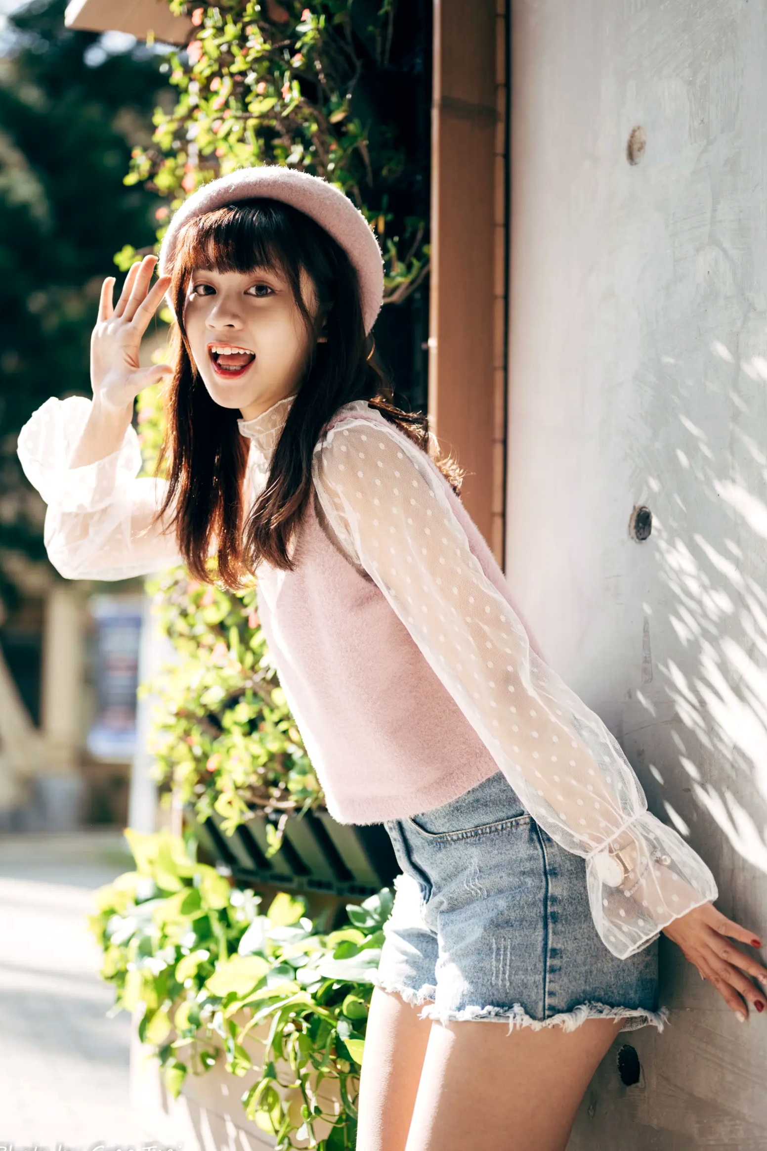 Gallery - 若颖 - 北科大校园青春私房照，清纯学妹校服校园风系列清纯校服治愈系气质私房照 女神私房照_秀色女神 - image 57
