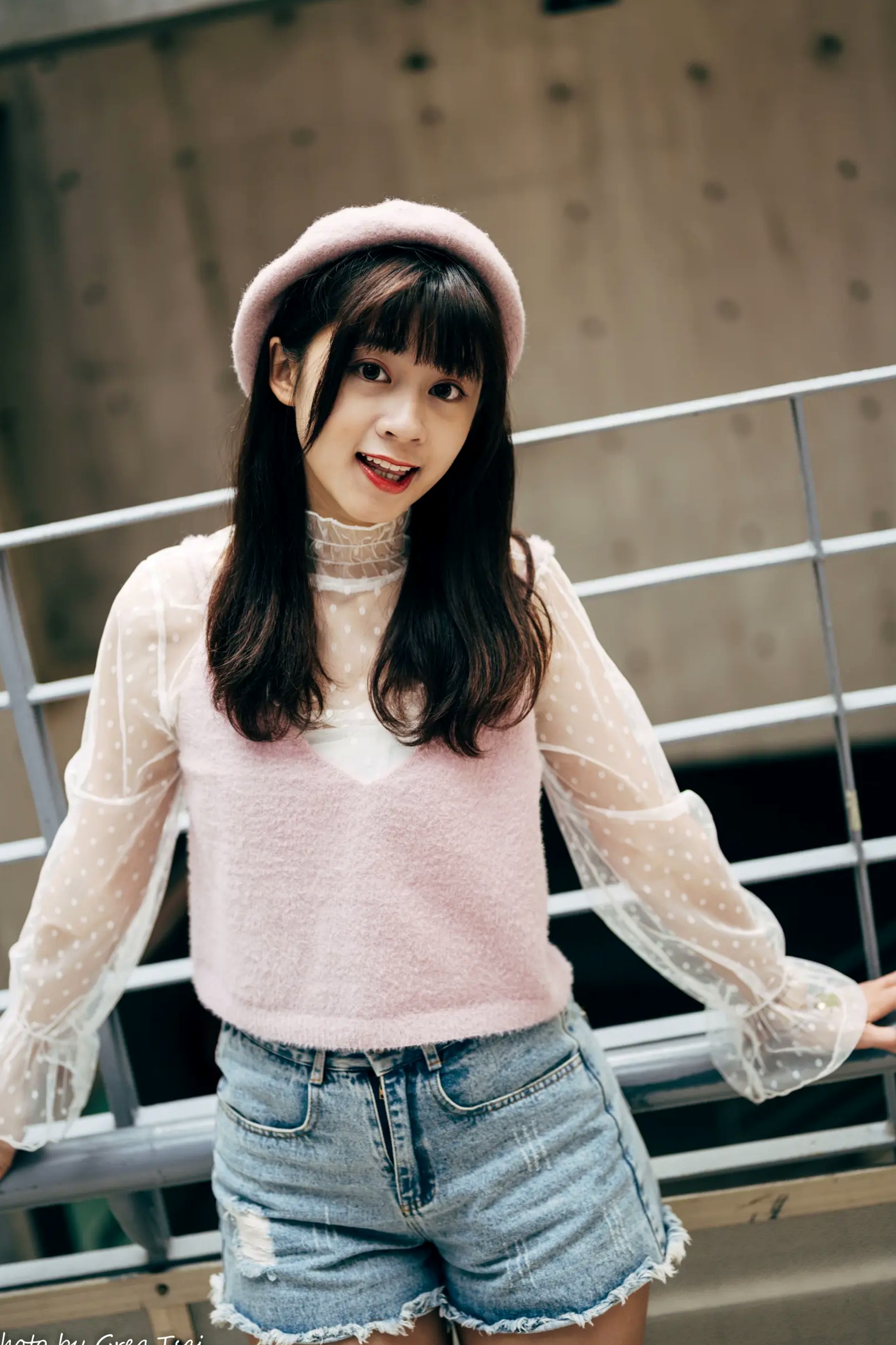 Gallery - 若颖 - 北科大校园青春私房照，清纯学妹校服校园风系列清纯校服治愈系气质私房照 女神私房照_秀色女神 - image 64