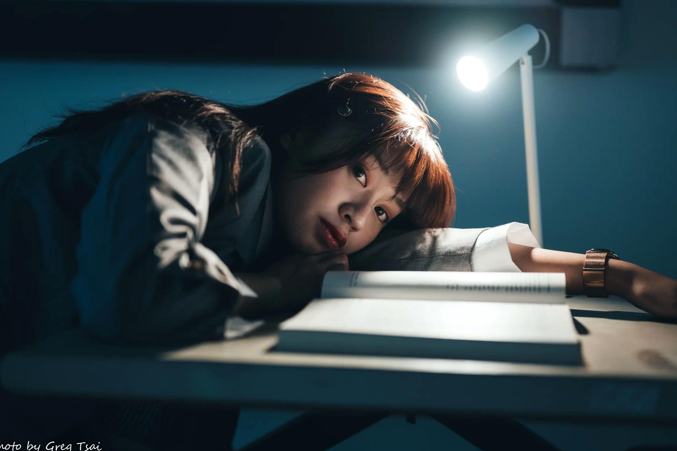 Gallery - 若颖 - 北科大校园青春私房照，清纯学妹校服校园风系列清纯校服治愈系气质私房照 女神私房照_秀色女神 - image 114