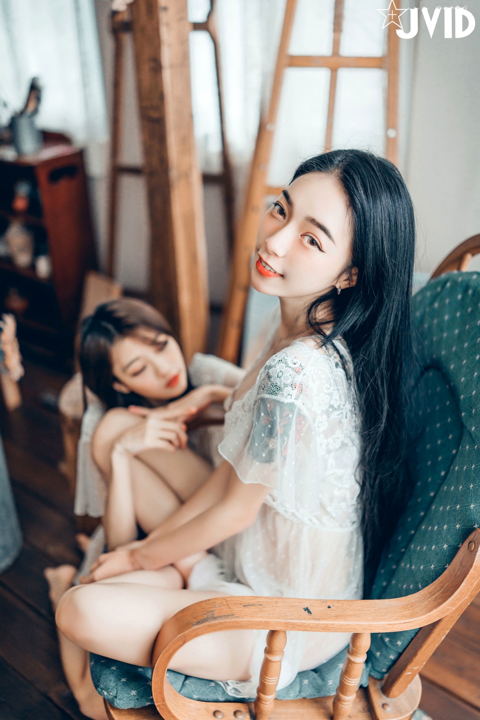 Gallery - JVID-飘飘-妍妍-百合花神の美少女-绝美私房摄影-大尺度百合互动-辰辰特别客串-性感视觉盛宴JVID性感诱惑私房照大尺度尤物 女神私房照_秀色女神 - image 16