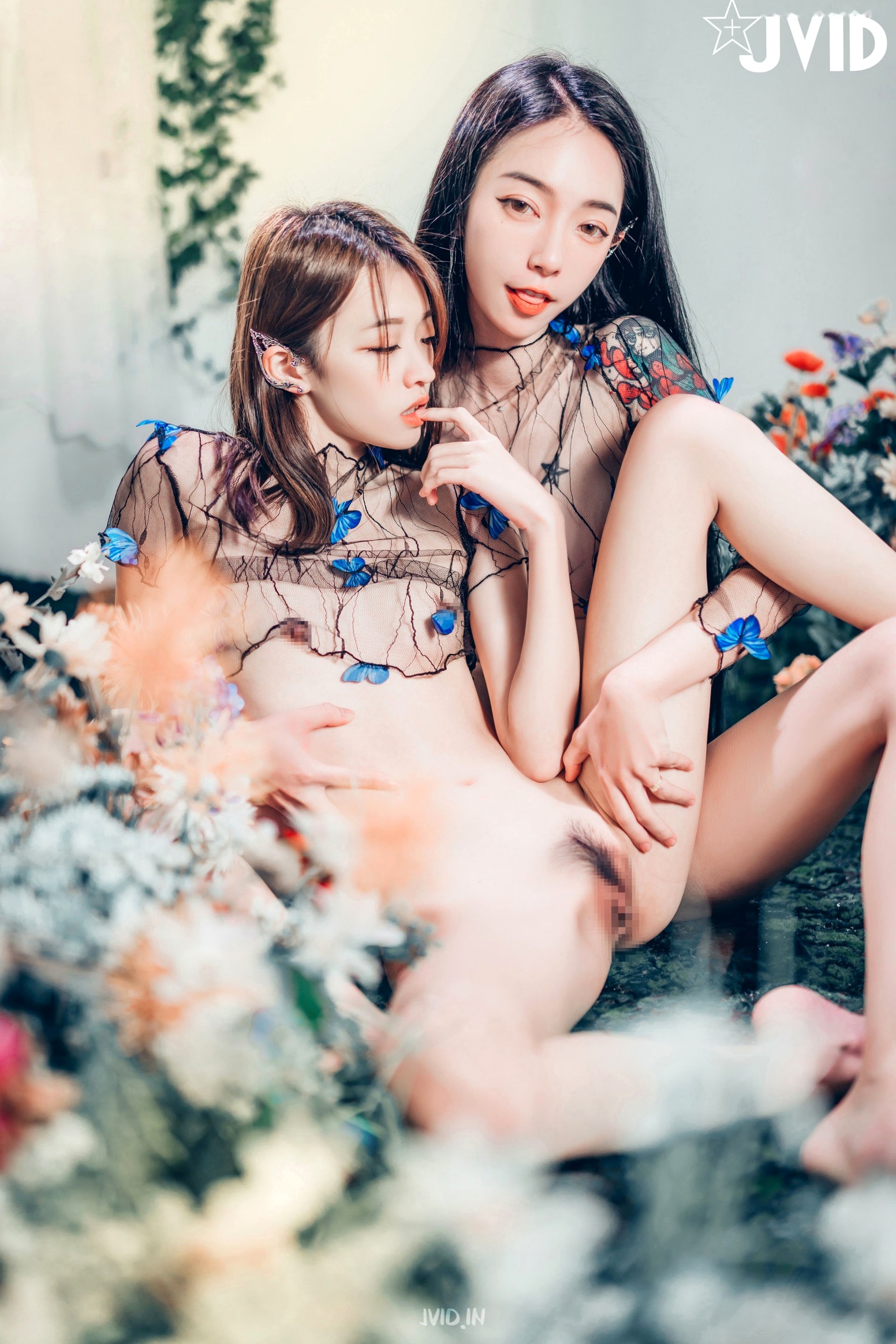 Gallery - JVID-飘飘-妍妍-百合花神の美少女-绝美私房摄影-大尺度百合互动-辰辰特别客串-性感视觉盛宴JVID性感诱惑私房照大尺度尤物 女神私房照_秀色女神 - image 91