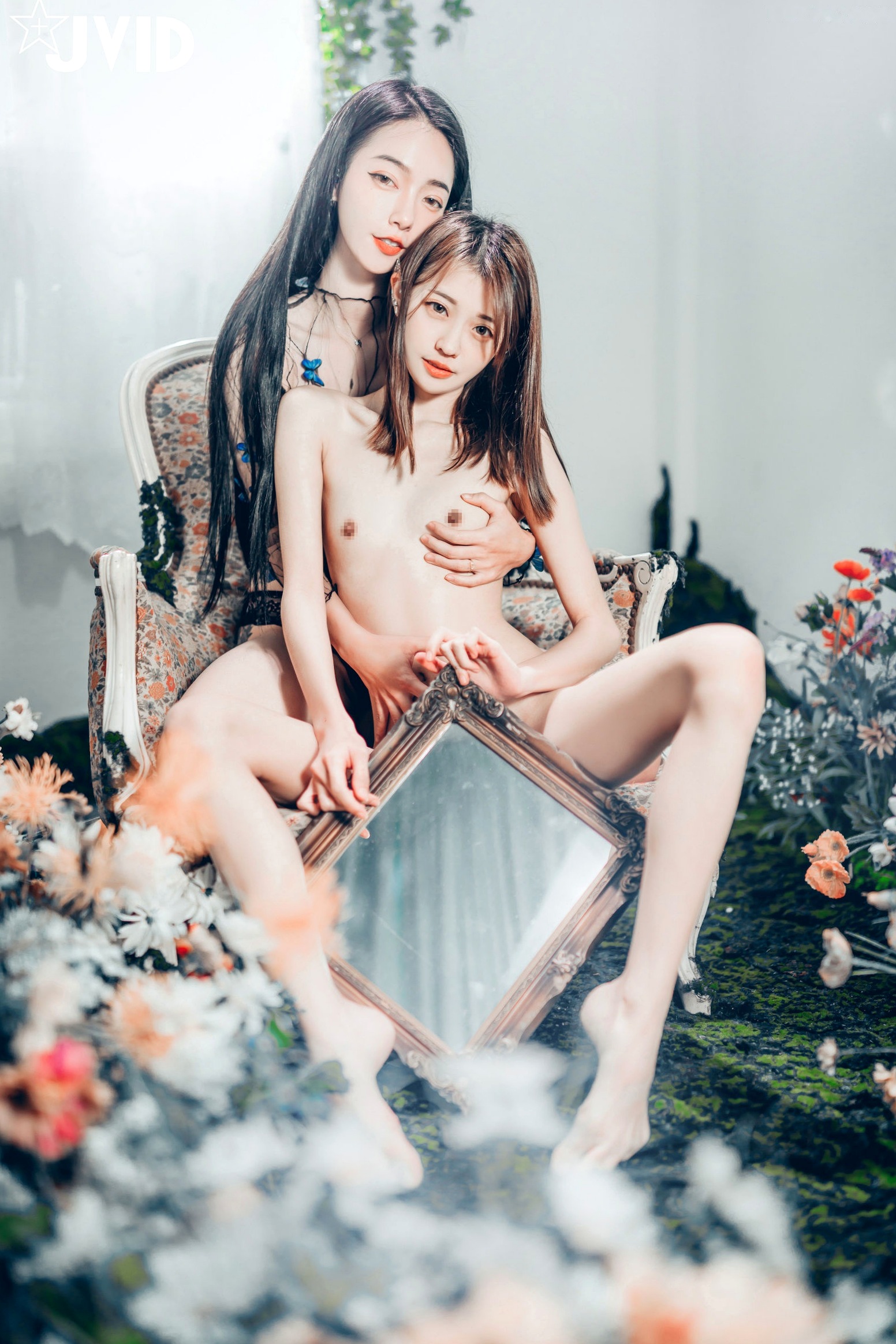 Gallery - JVID-飘飘-妍妍-百合花神の美少女-绝美私房摄影-大尺度百合互动-辰辰特别客串-性感视觉盛宴JVID性感诱惑私房照大尺度尤物 女神私房照_秀色女神 - image 97