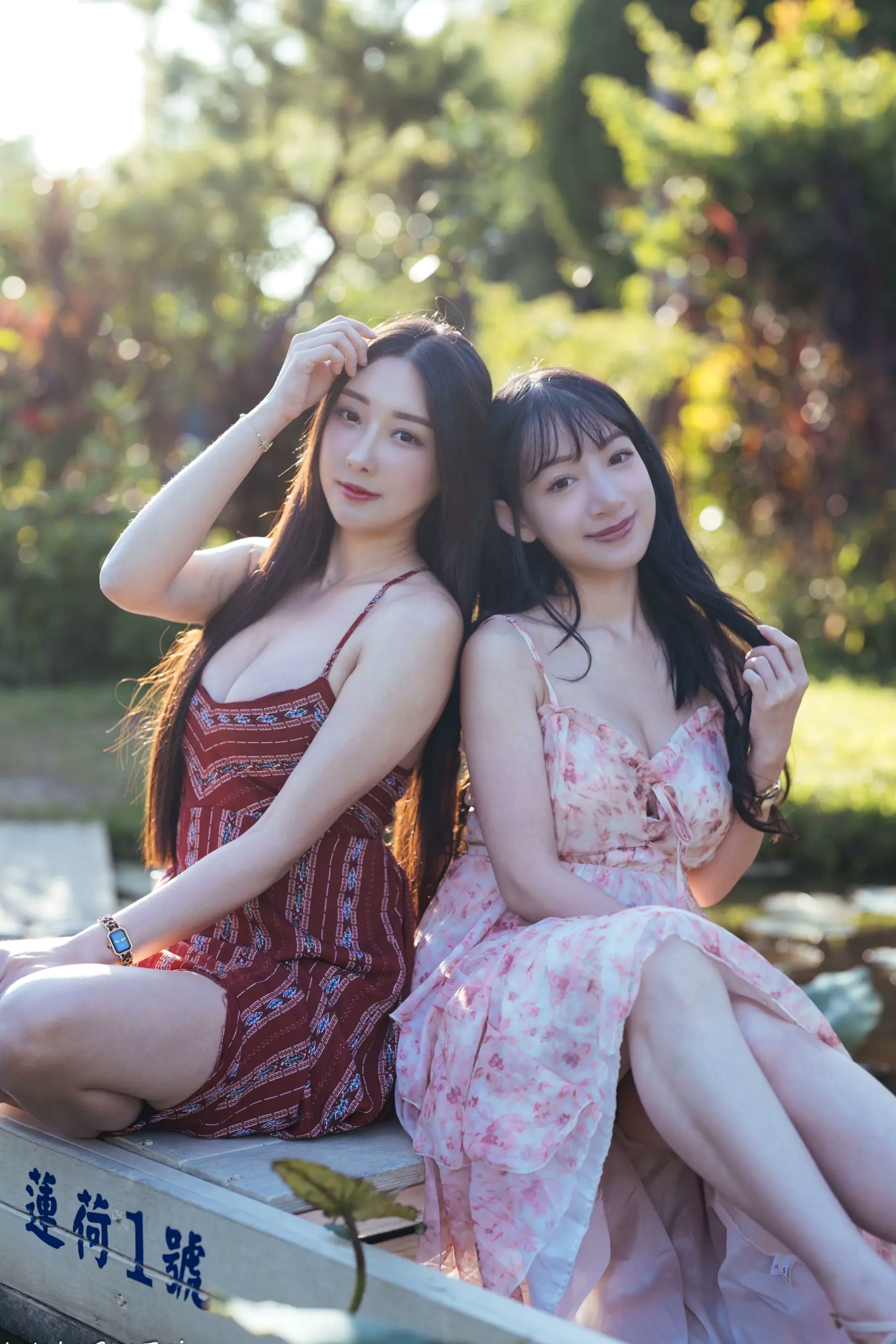 Gallery - 《轩颖小葵 - 桃园》户外清新写真，气质女神唯美秋千，自然风光下的迷人时刻[109P]户外气质清新治愈系女神 女神私房照_秀色女神 - image 42